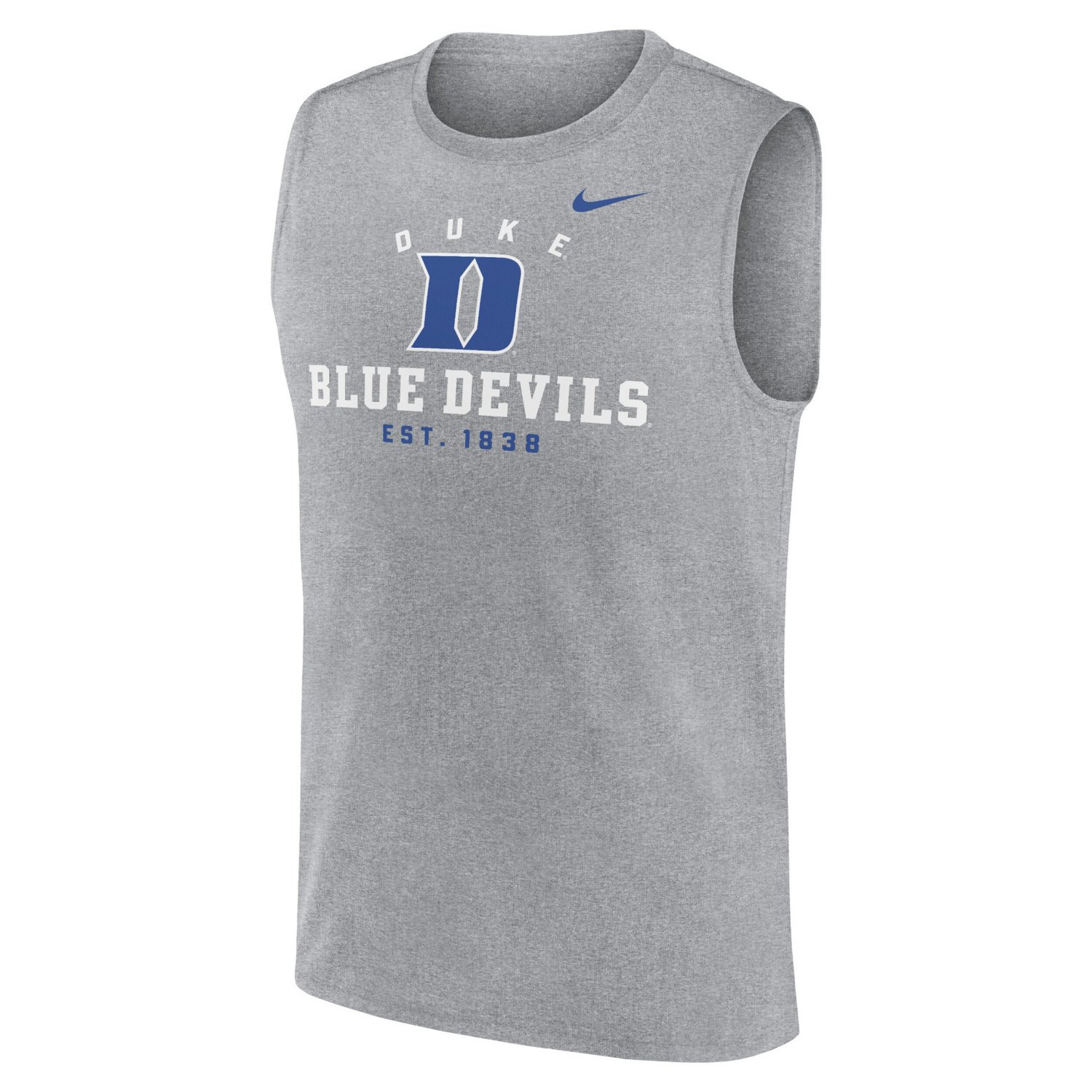 Nike Duke Blue Devils Primetime Legend Mascot Lock Up Performance Muscle Tank Top - view number 2
