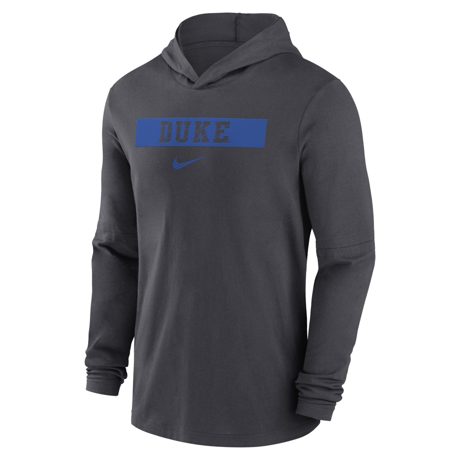 Nike Duke Devils 2024 Sideline Hoodie Performance Long Sleeve T-Shirt                                                            - view number 2