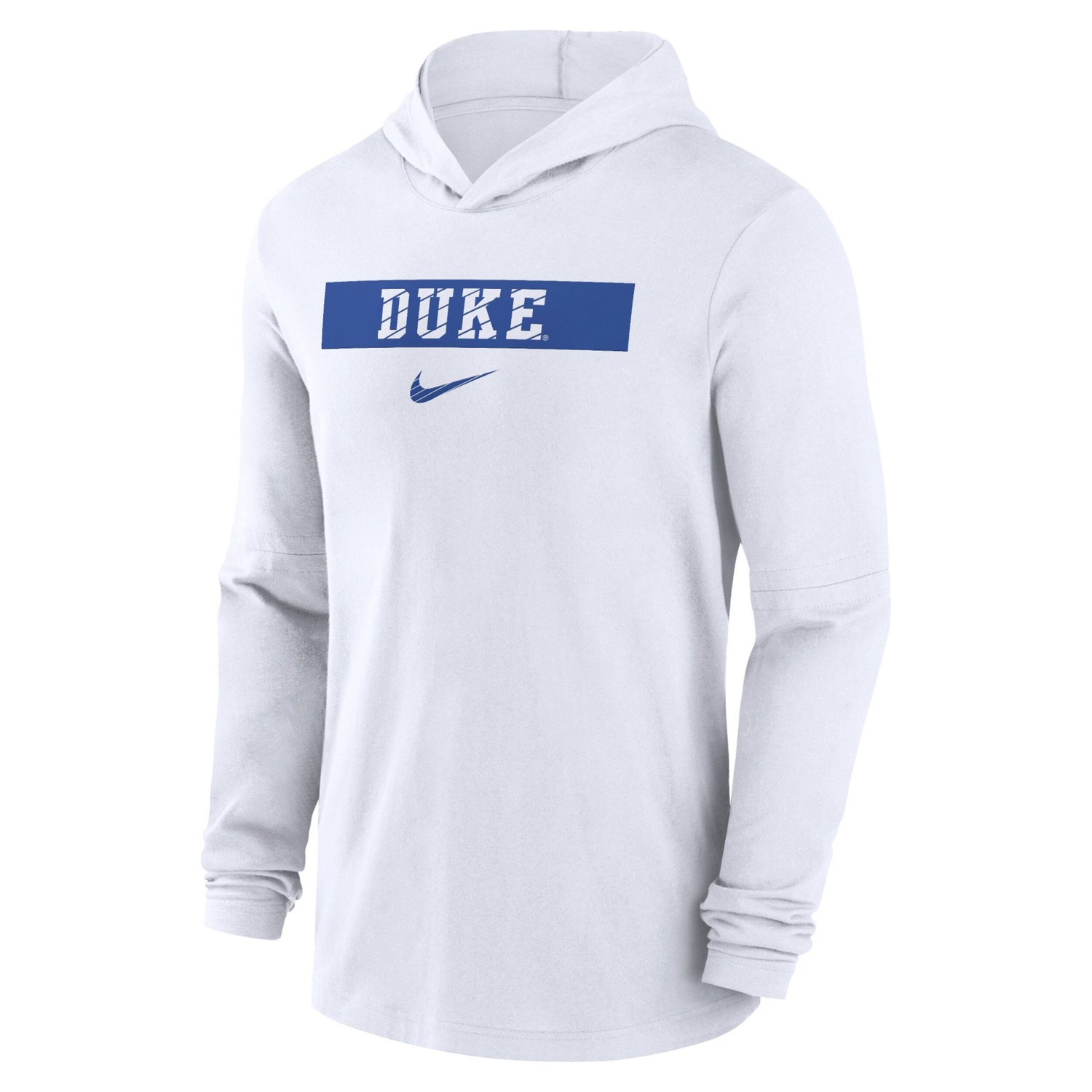 Nike Duke Devils 2024 Sideline Hoodie Performance Long Sleeve T-Shirt                                                            - view number 2
