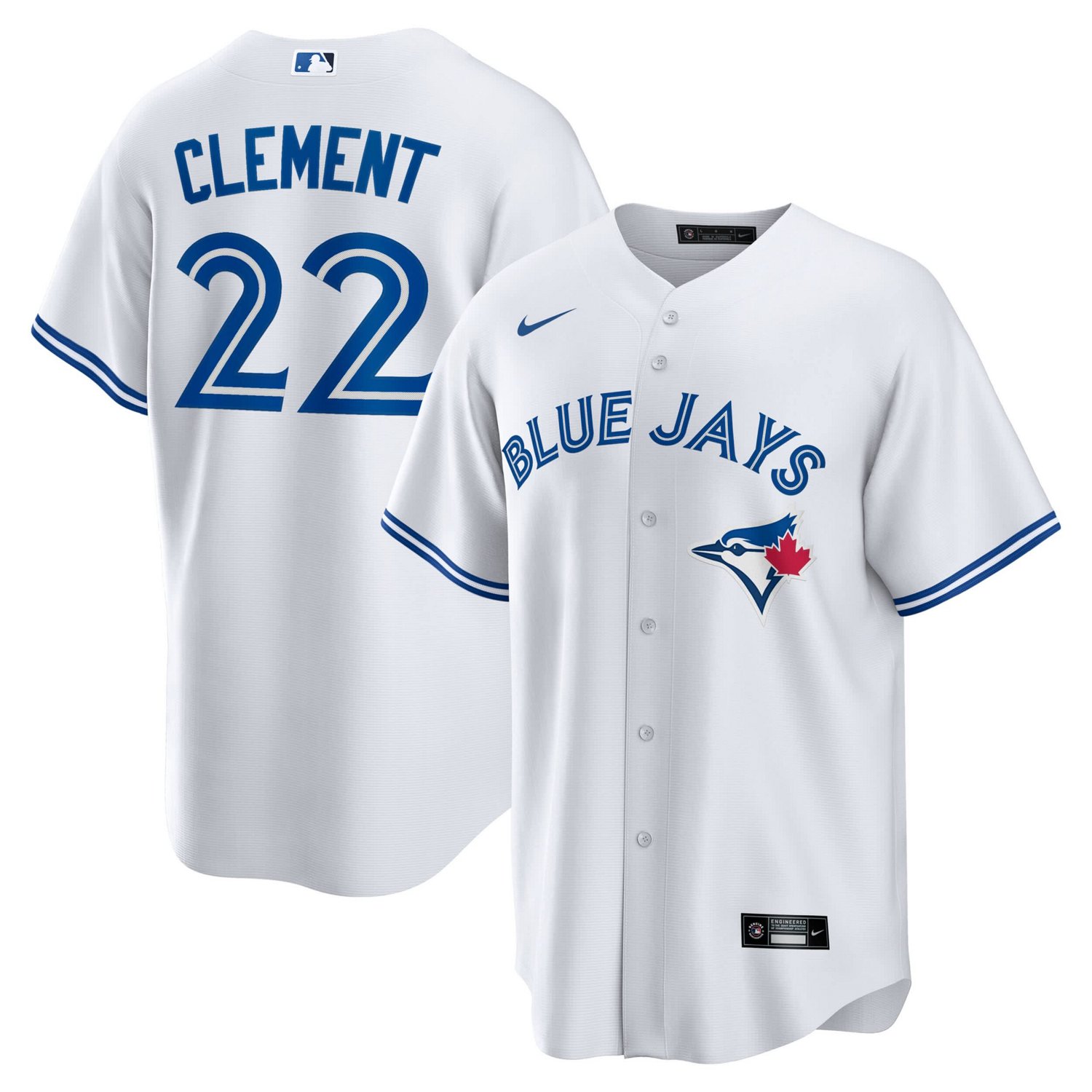 Nike Ernie Clement Toronto Blue Jays Home Replica Jersey