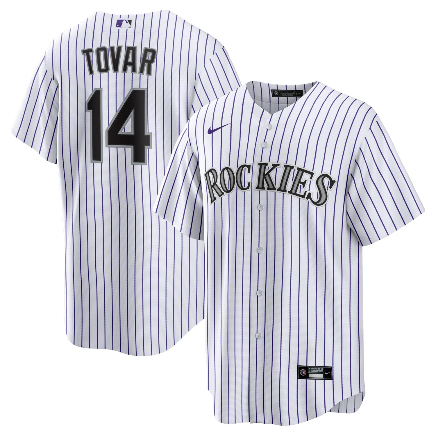 Nike Ezequiel Tovar Colorado Rockies Home Replica Jersey                                                                        