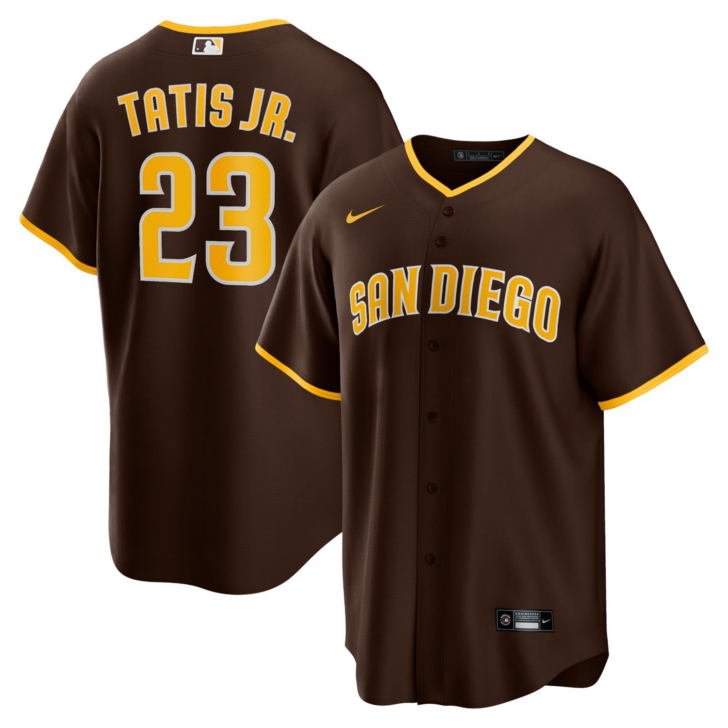 Nike Fernando Tatis Jr San Diego Padres Alternate Replica Player Jersey - view number 1