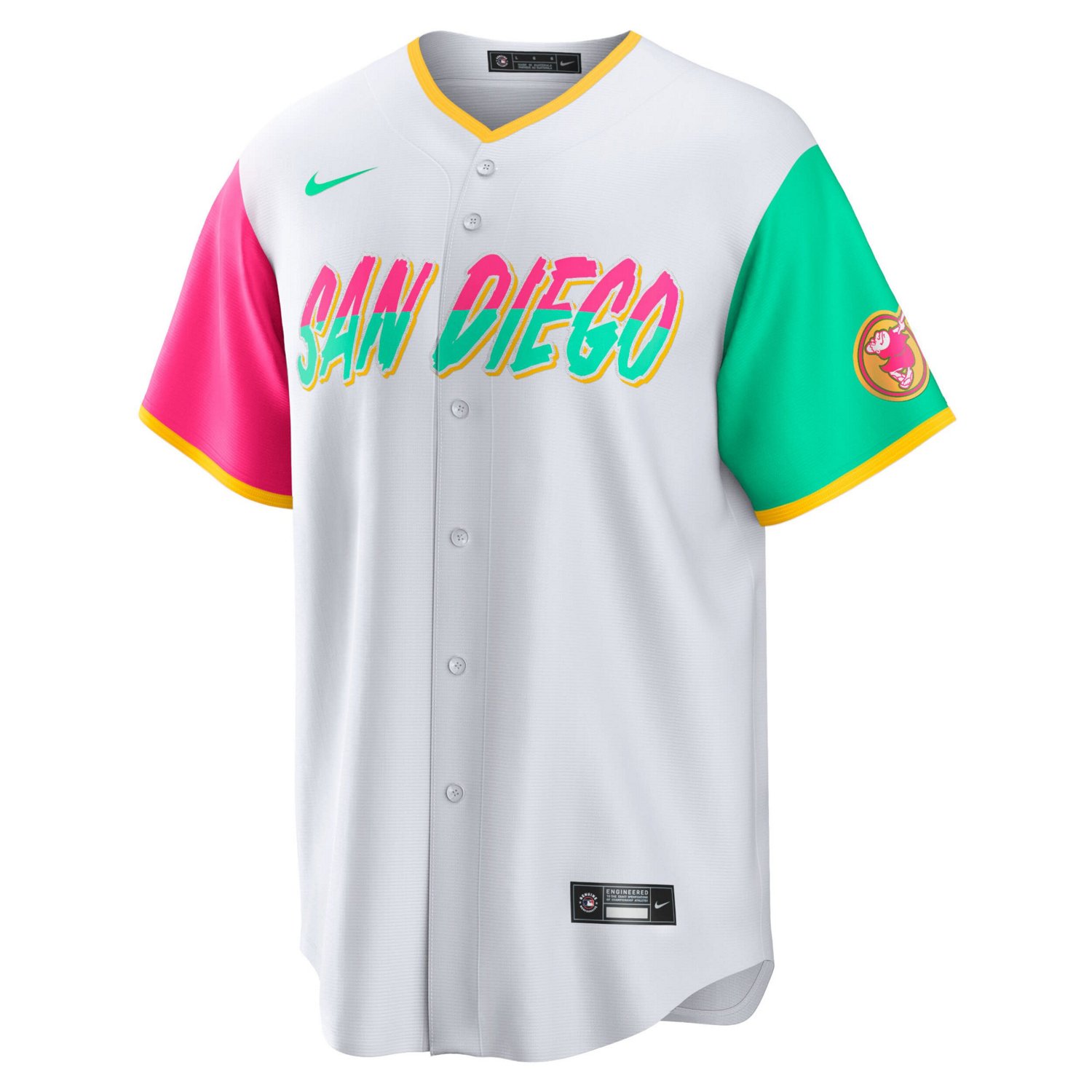 PADRES TATIS JR. レプリカユニフォーム Men's San Diego Padres Fernando Tatis Jr. Nike White 2025