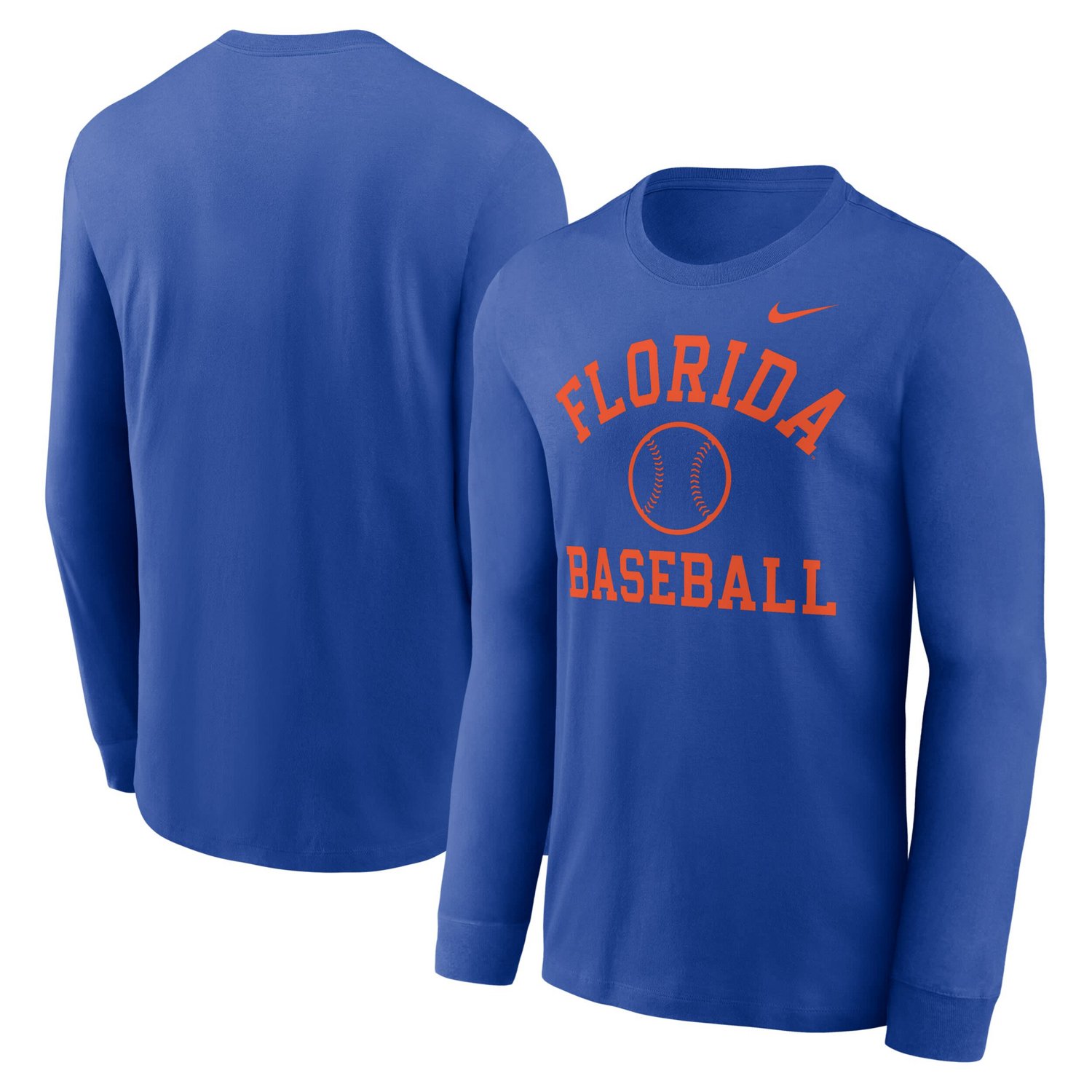 Nike Florida Gators Essential Baseball Arch Long Sleeve T-Shirt