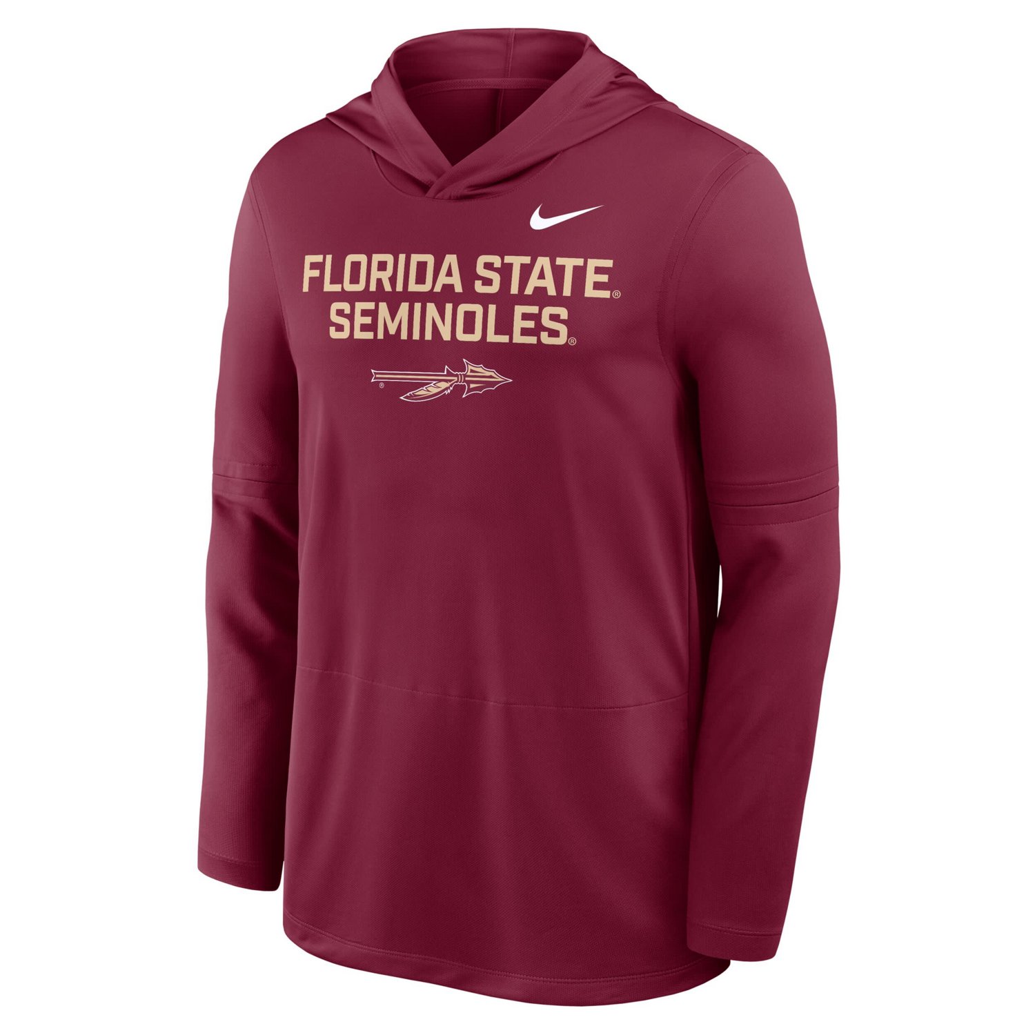 Nike Florida State Seminoles 2025 Sideline Dri-FIT Long Sleeve Hoodie T-Shirt - view number 4
