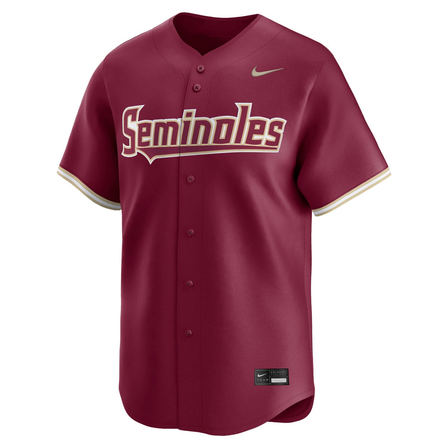 Nike Florida State Seminoles College Limited Baseball Jersey - view number 2