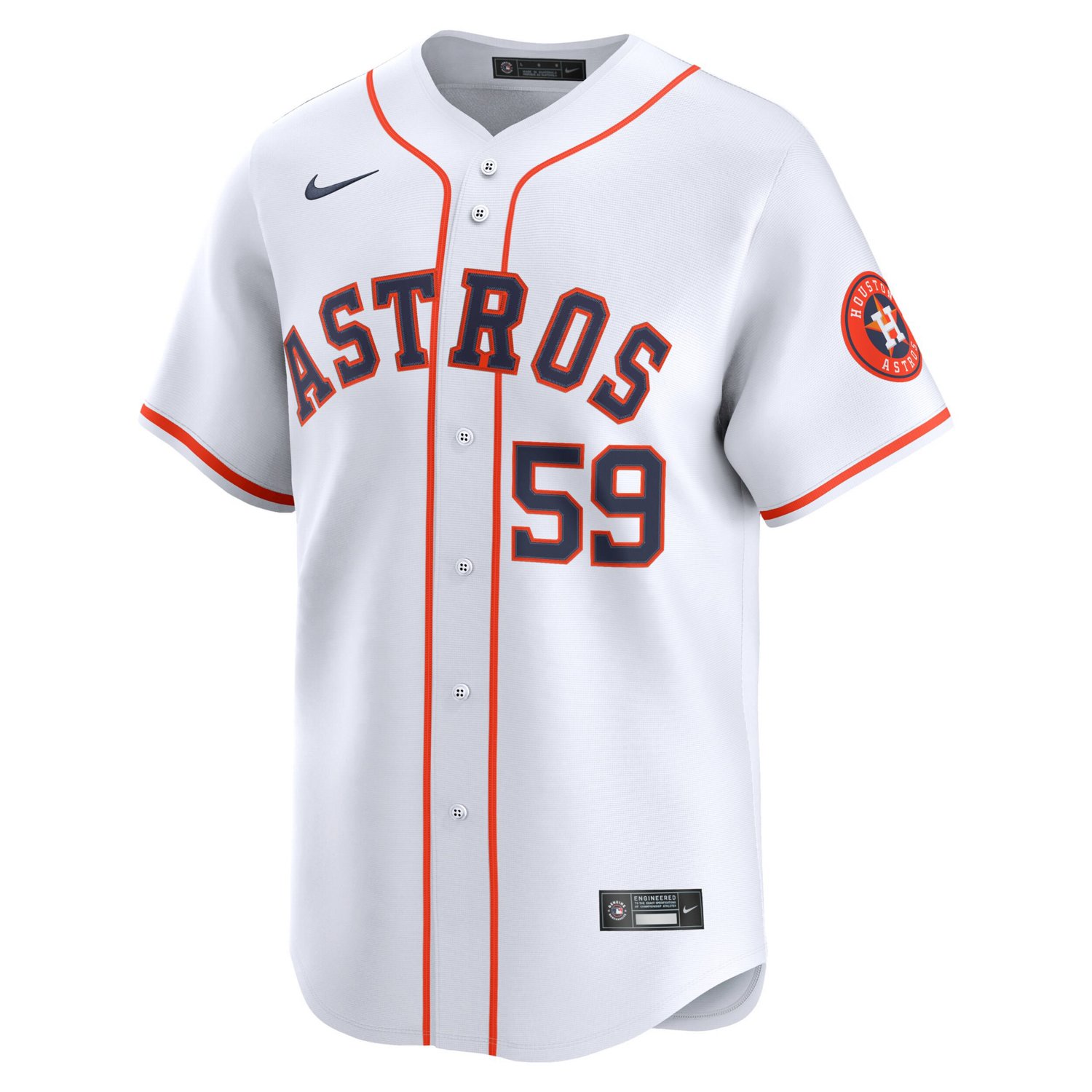 Nike Framber Valdez Houston Astros Home Limited Player Jersey - view number 2