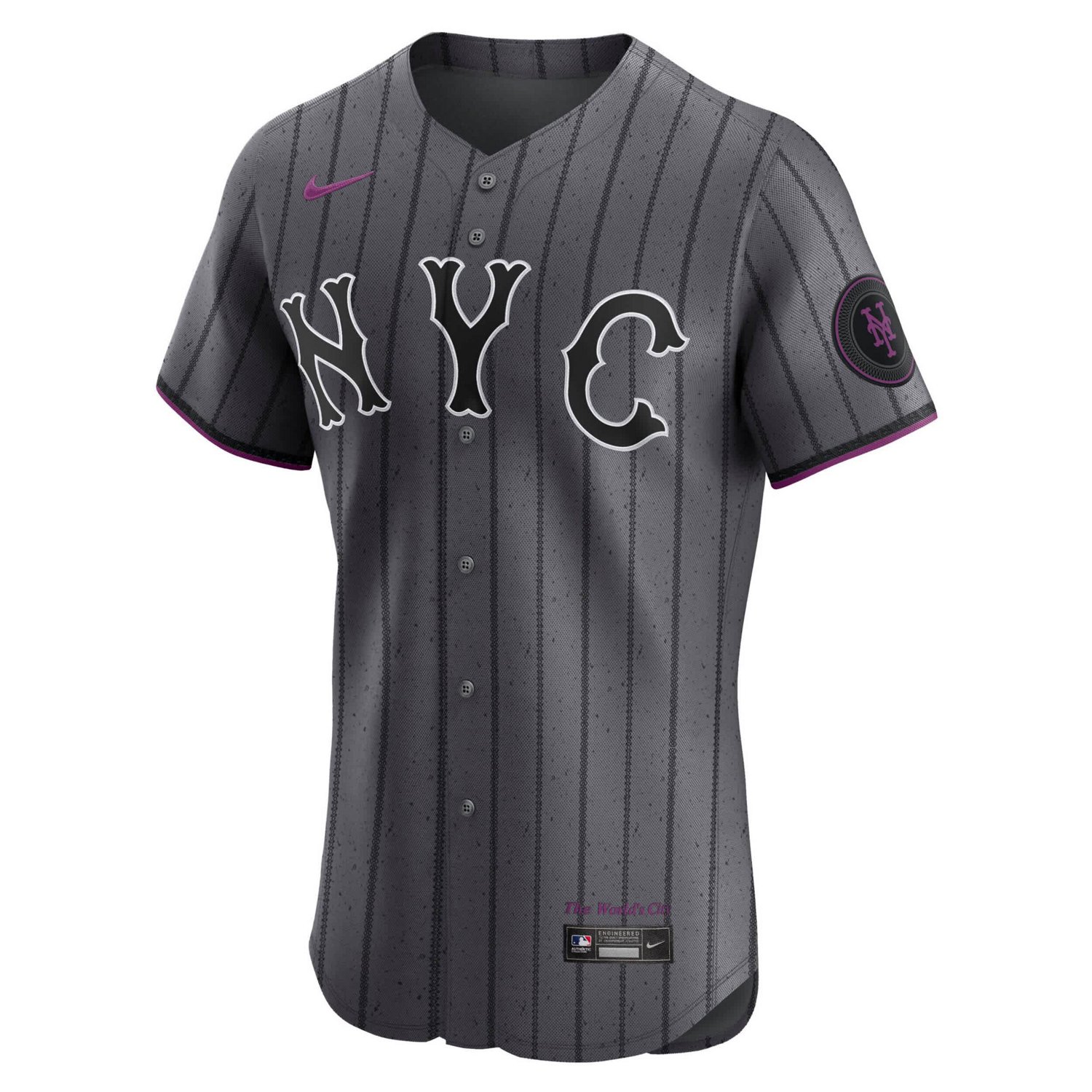 Nike Francisco Lindor New York Mets City Connect Elite Jersey - view number 2