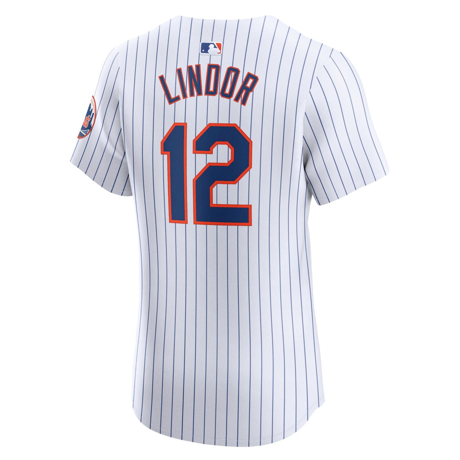 Nike Francisco Lindor New York Mets Home Elite Jersey                                                                            - view number 3