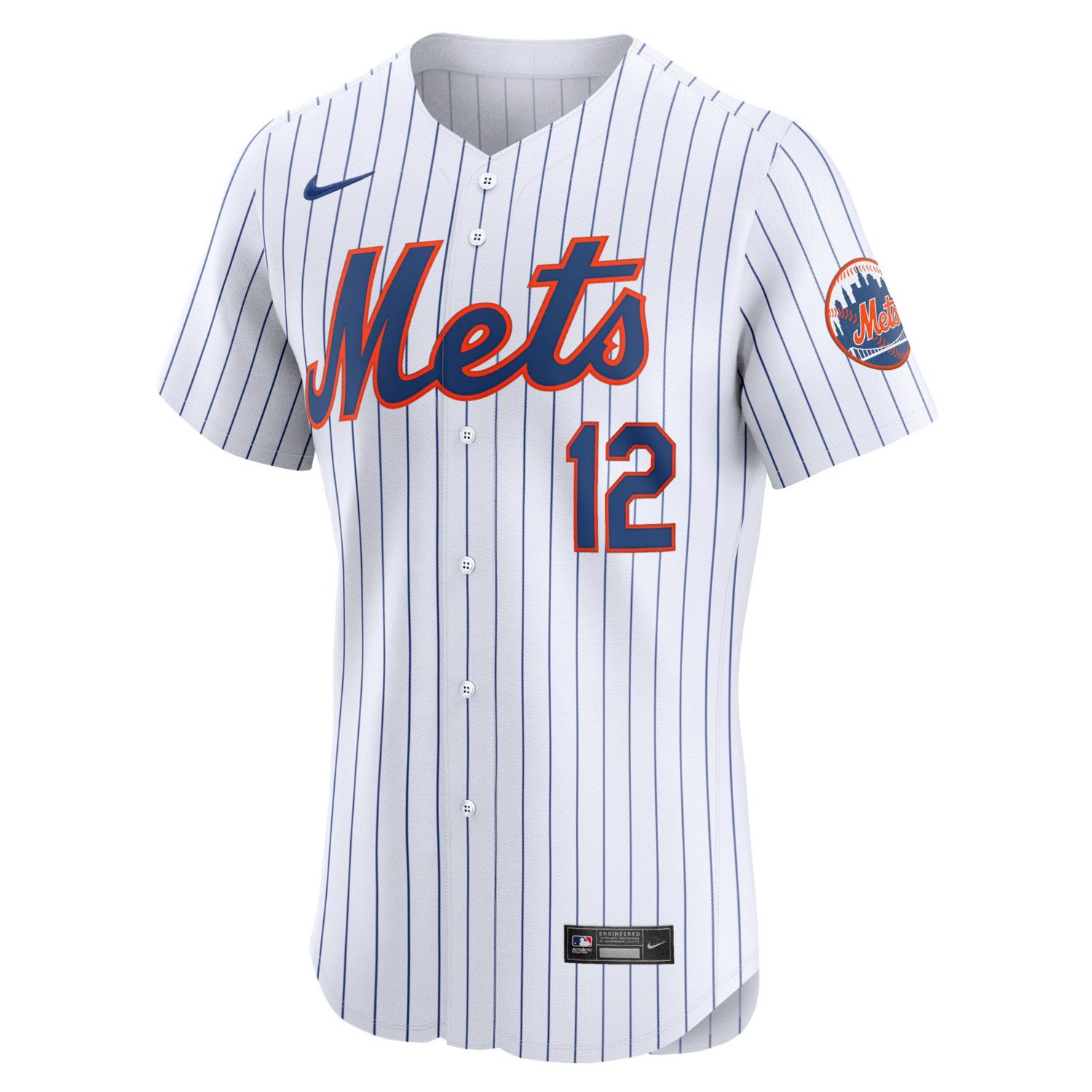 Nike Francisco Lindor New York Mets Home Elite Jersey                                                                            - view number 2