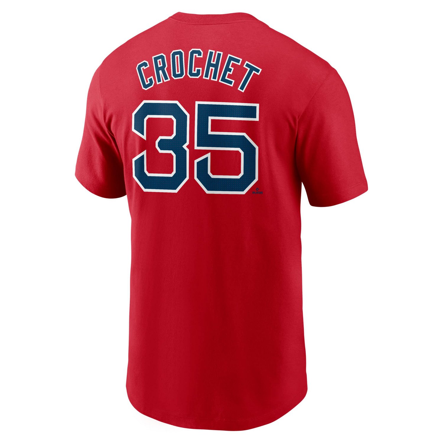 Nike Garrett Crochet Boston Sox Fuse Name  Number T-Shirt