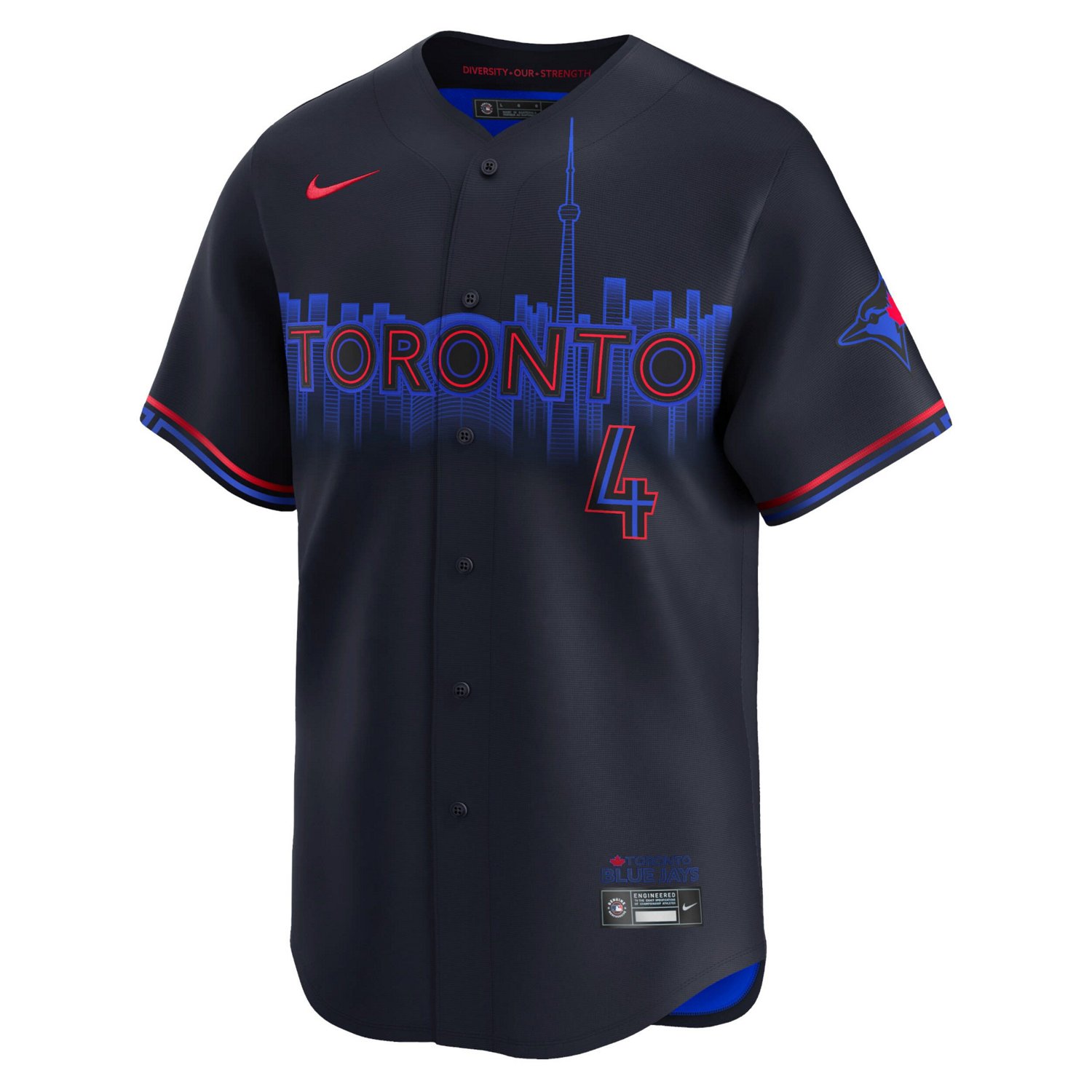 Nike George Springer Toronto Blue Jays 2024 City Connect Limited Player Jersey                                                   - view number 2