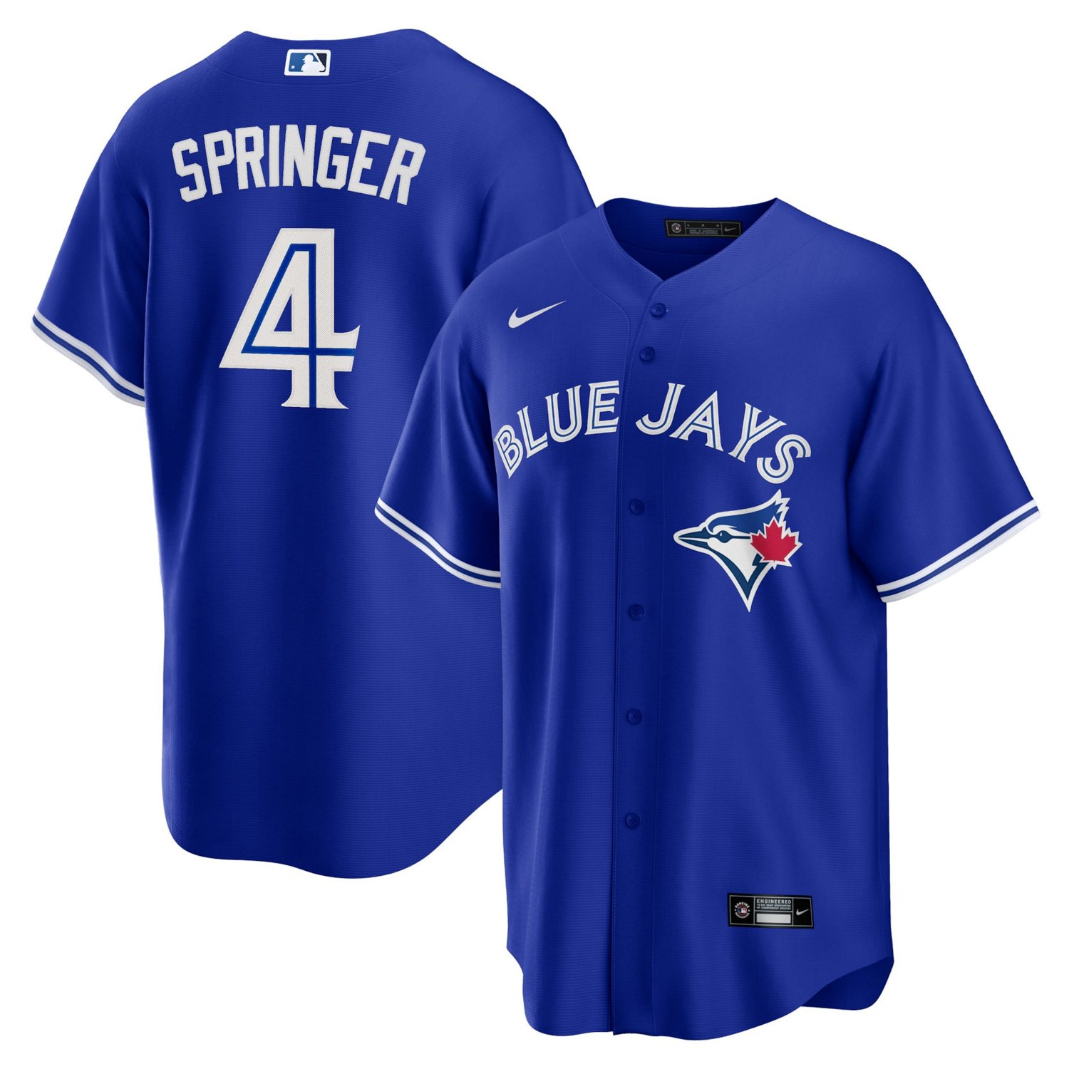 Nike George Springer Toronto Blue Jays Alternate Replica Player Jersey                                                           - view number 1