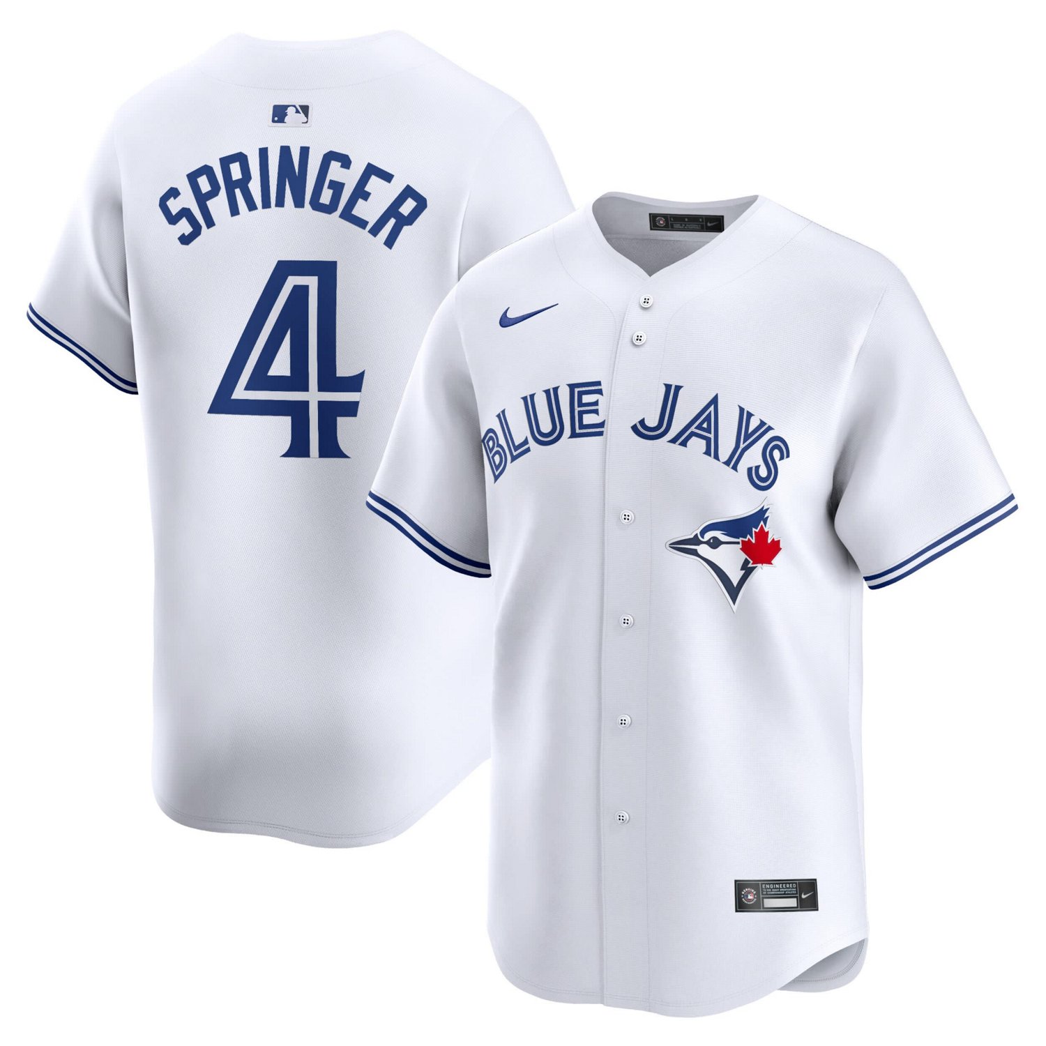 Nike George Springer Toronto Blue Jays Home Limited Player Jersey