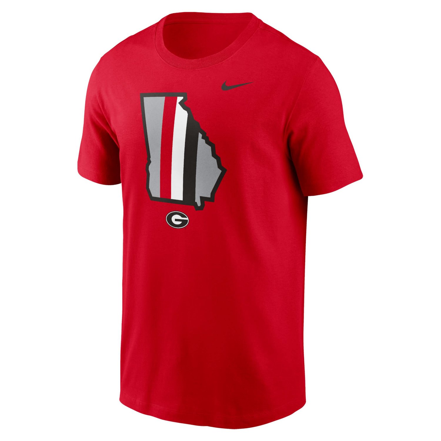 Nike Georgia Bulldogs Campus State Shape T-Shirt                                                                                 - view number 2