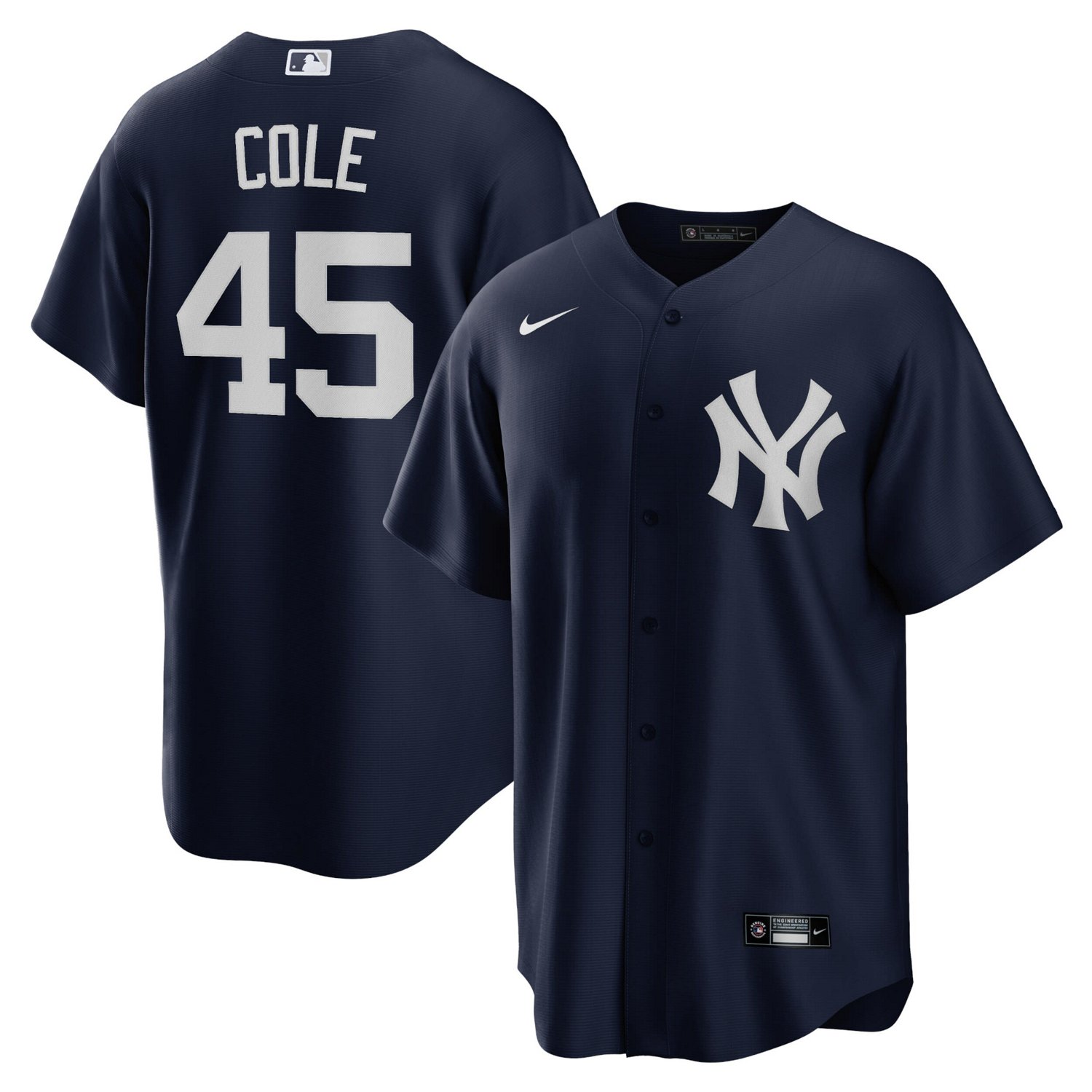 Nike Gerrit Cole New York Yankees Alternate Replica Player Name Jersey                                                           - view number 1