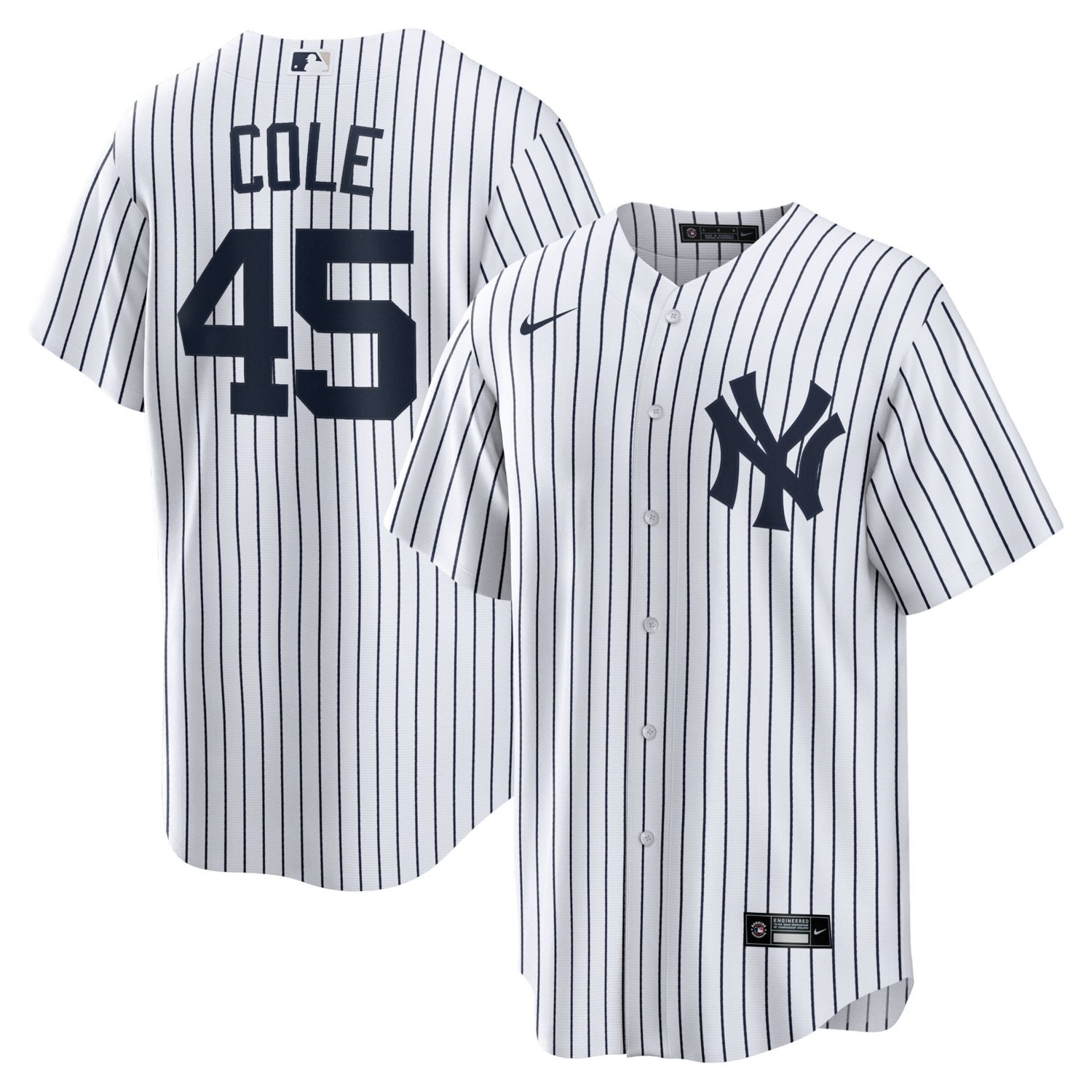 Nike Gerrit Cole New York Yankees Home Replica Player Name Jersey                                                                - view number 1