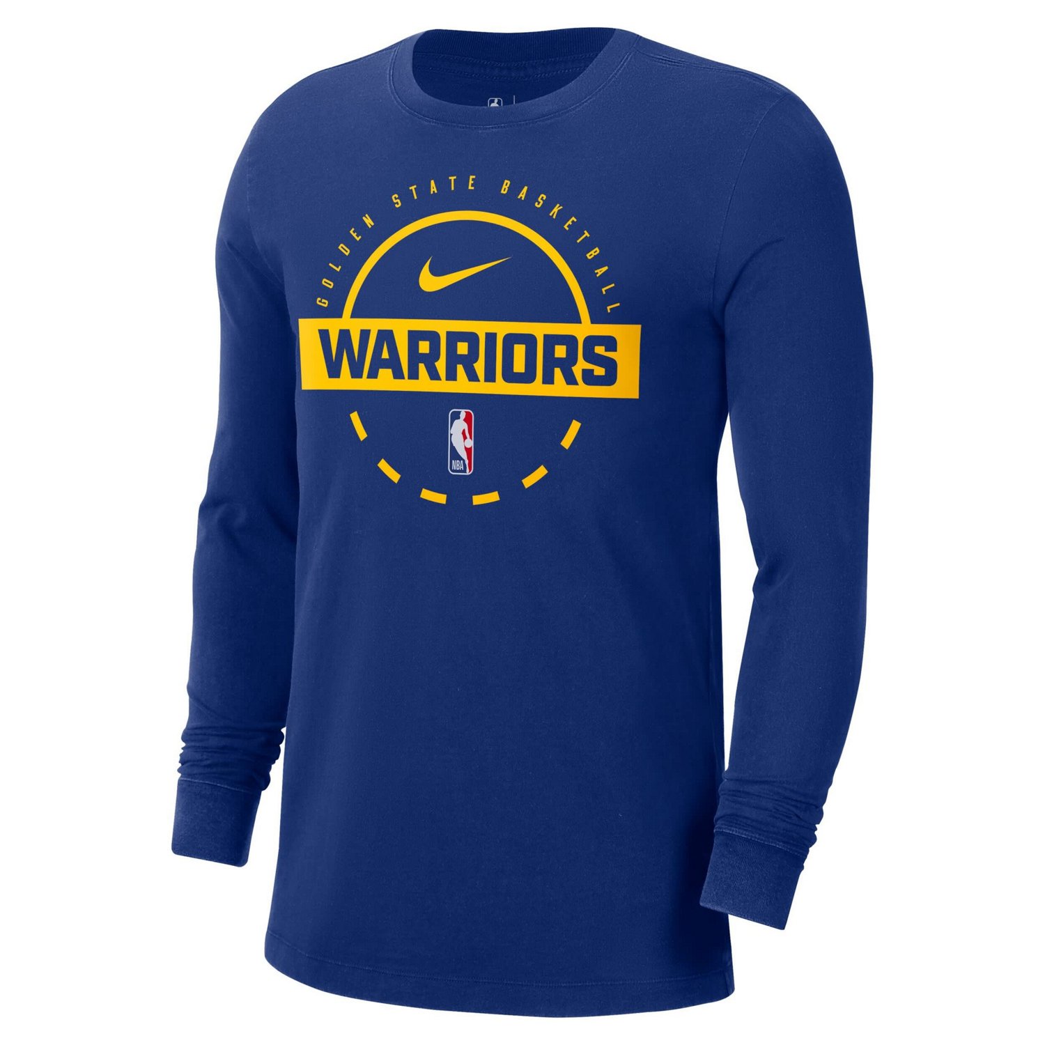Nike Golden State Warriors Authentic Long Sleeve Practice T-Shirt - view number 2