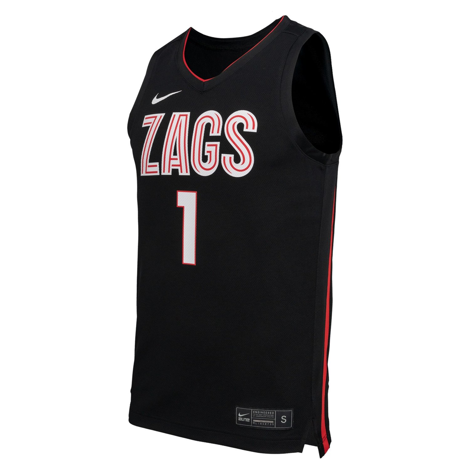Nike Gonzaga Bulldogs Replica Basketball Jersey - view number 2