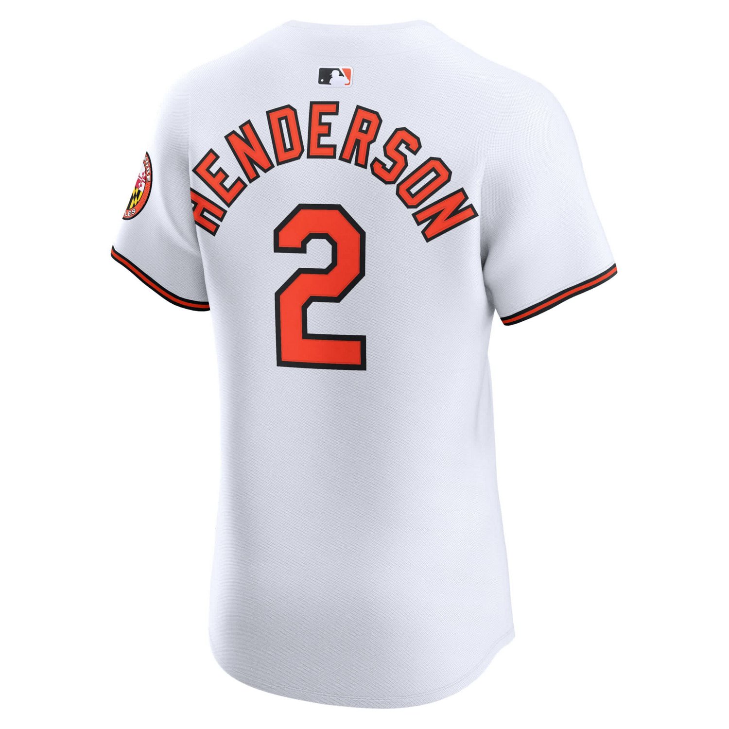 Nike Gunnar Henderson Baltimore Orioles Home Elite Jersey - view number 3