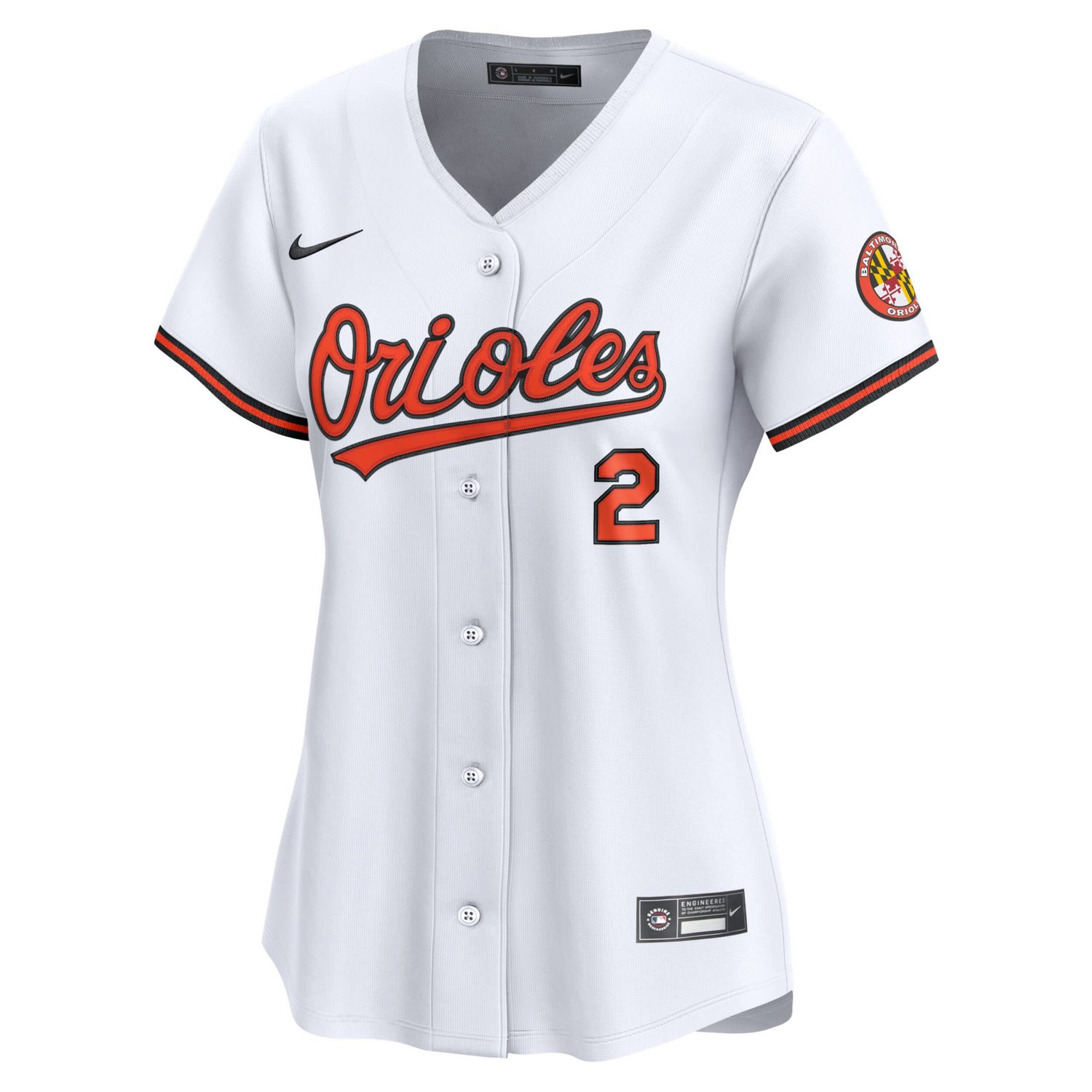 Nike Gunnar Henderson Baltimore Orioles Home Limited Player Jersey - view number 2