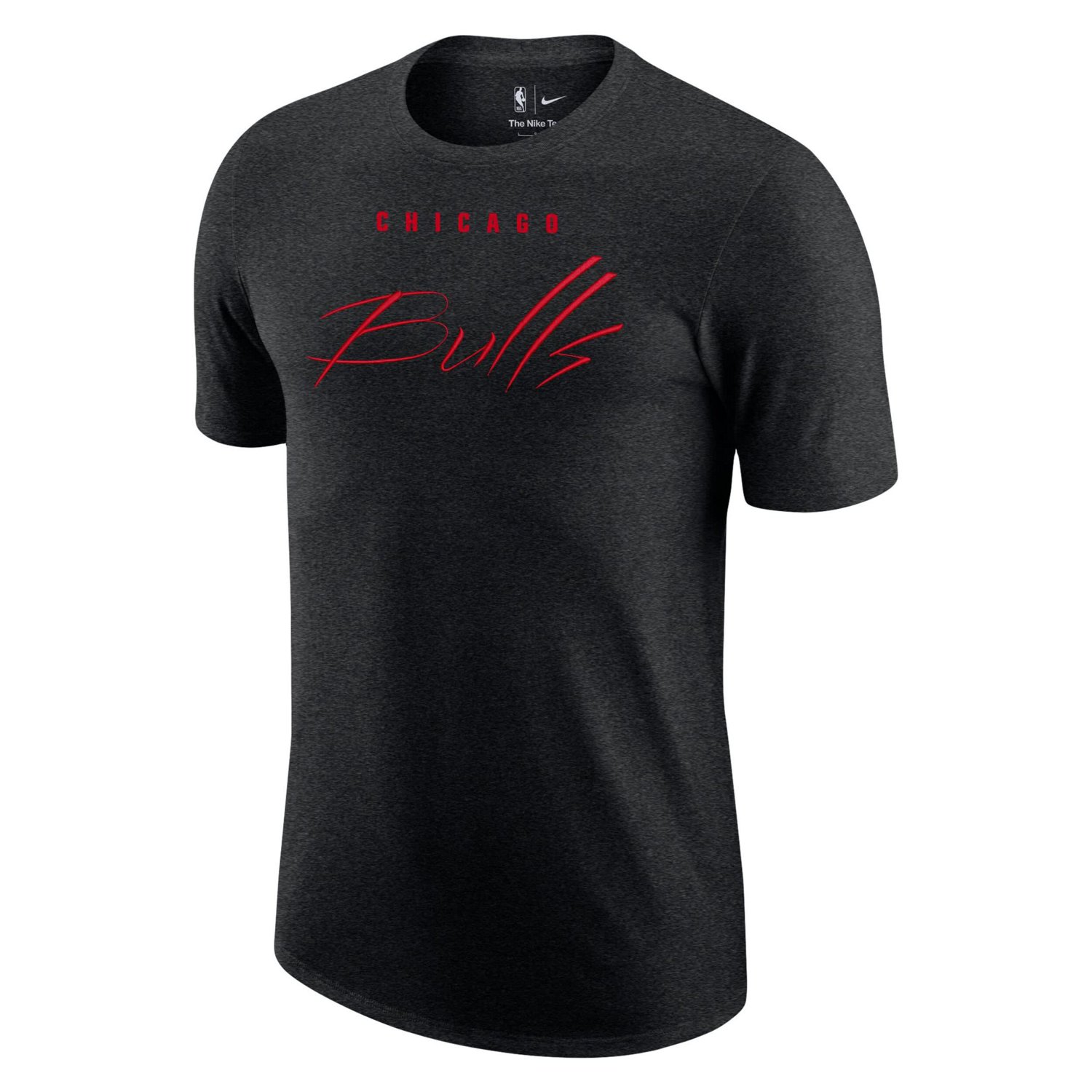 Nike Heather Chicago Bulls Courtside Versus Flight Max90 T-Shirt                                                                 - view number 2