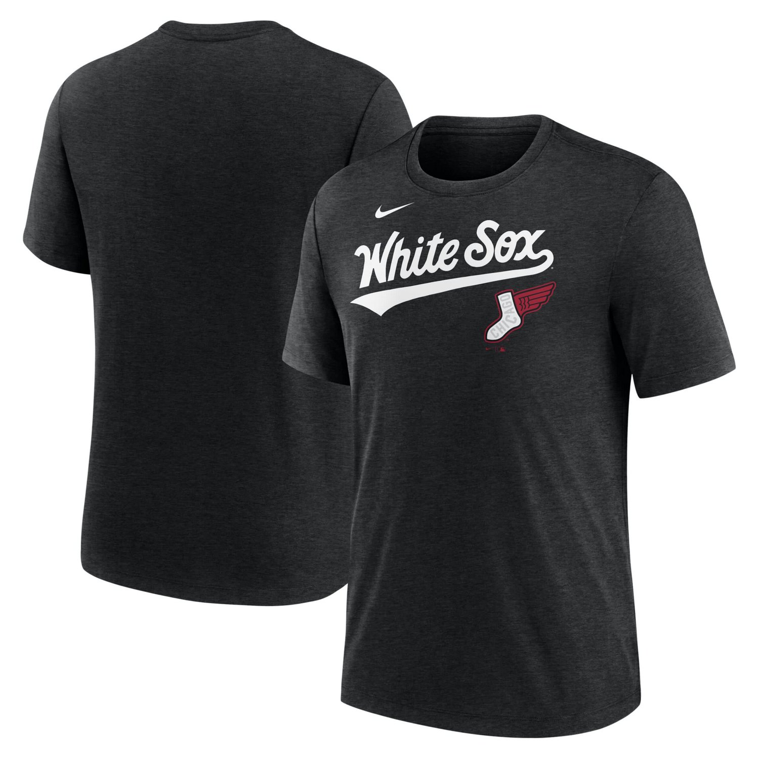 Nike Heather Chicago White Sox 2025 City Connect Tri-Blend T-Shirt
