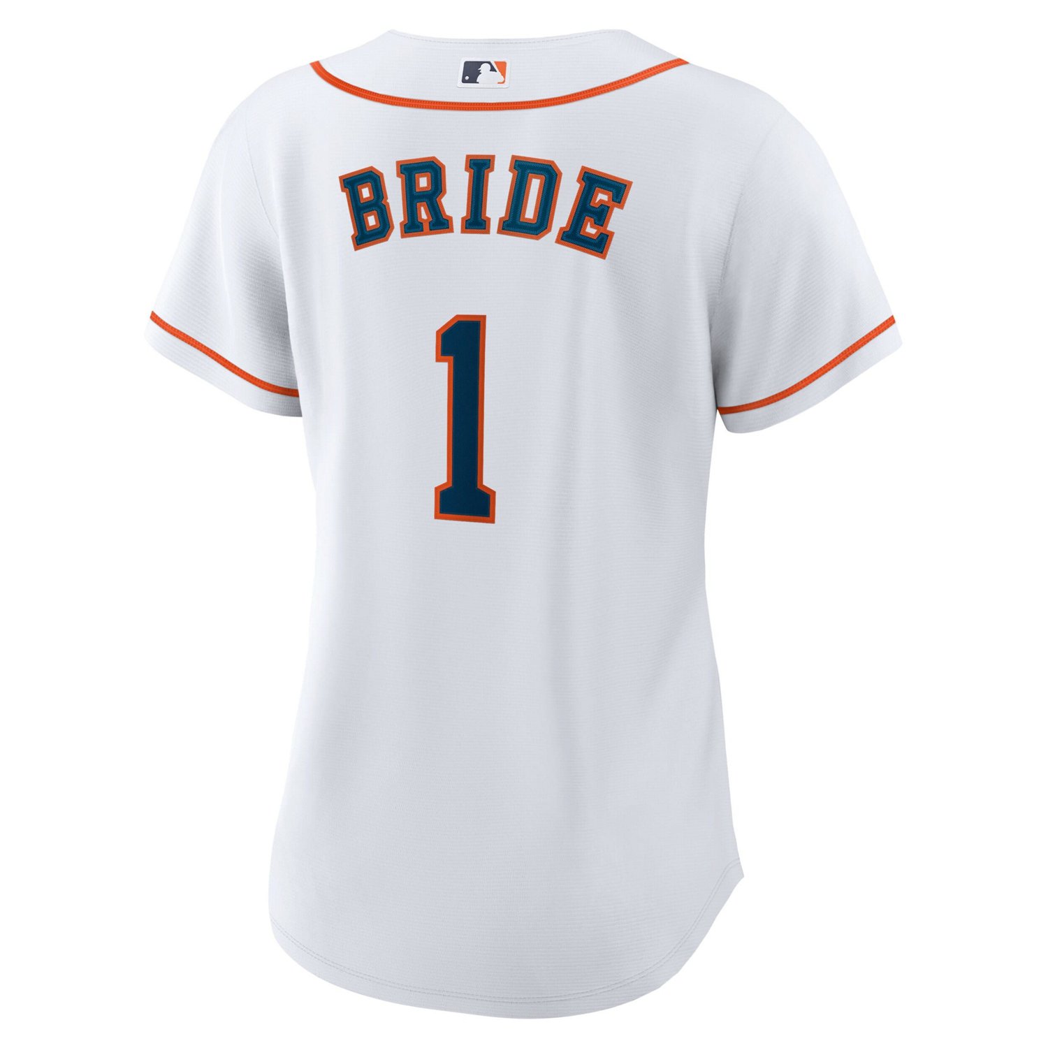 Nike Houston Astros 1 Bride Home Replica Jersey - view number 3