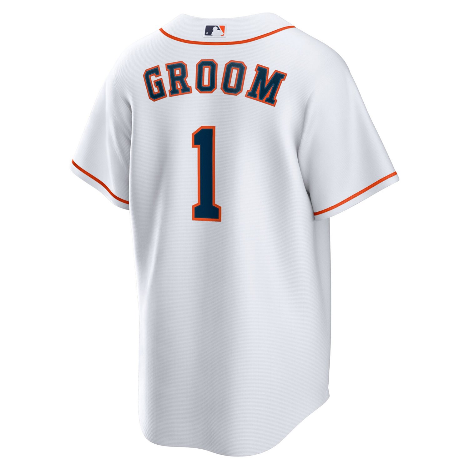 Nike Houston Astros 1 Groom Home Replica Jersey - view number 3