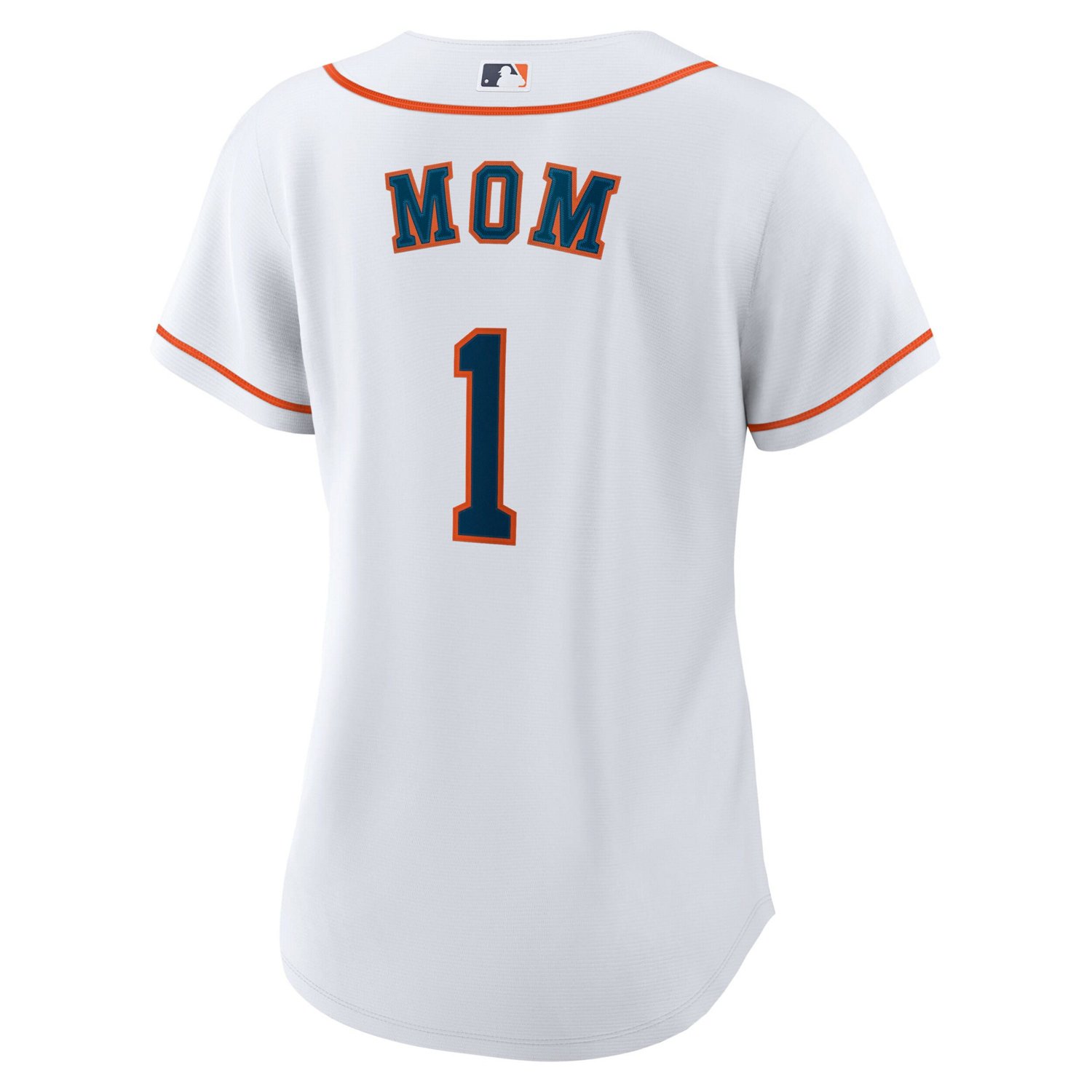 Nike Houston Astros 1 Mom Home Replica Jersey                                                                                    - view number 3