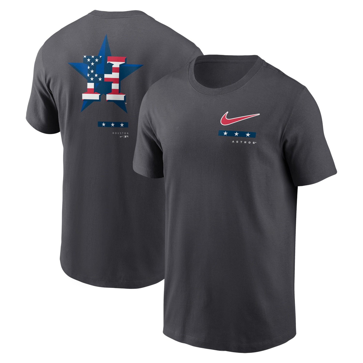 Nike Houston Astros Americana T-Shirt                                                                                            - view number 1