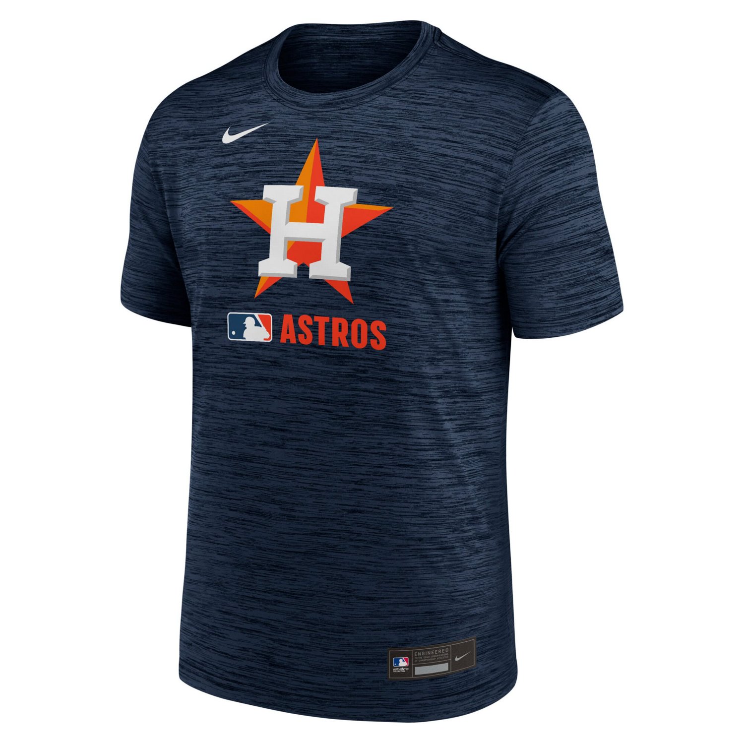 Nike Houston Astros Authentic Collection Velocity Performance Practice T-Shirt - view number 2