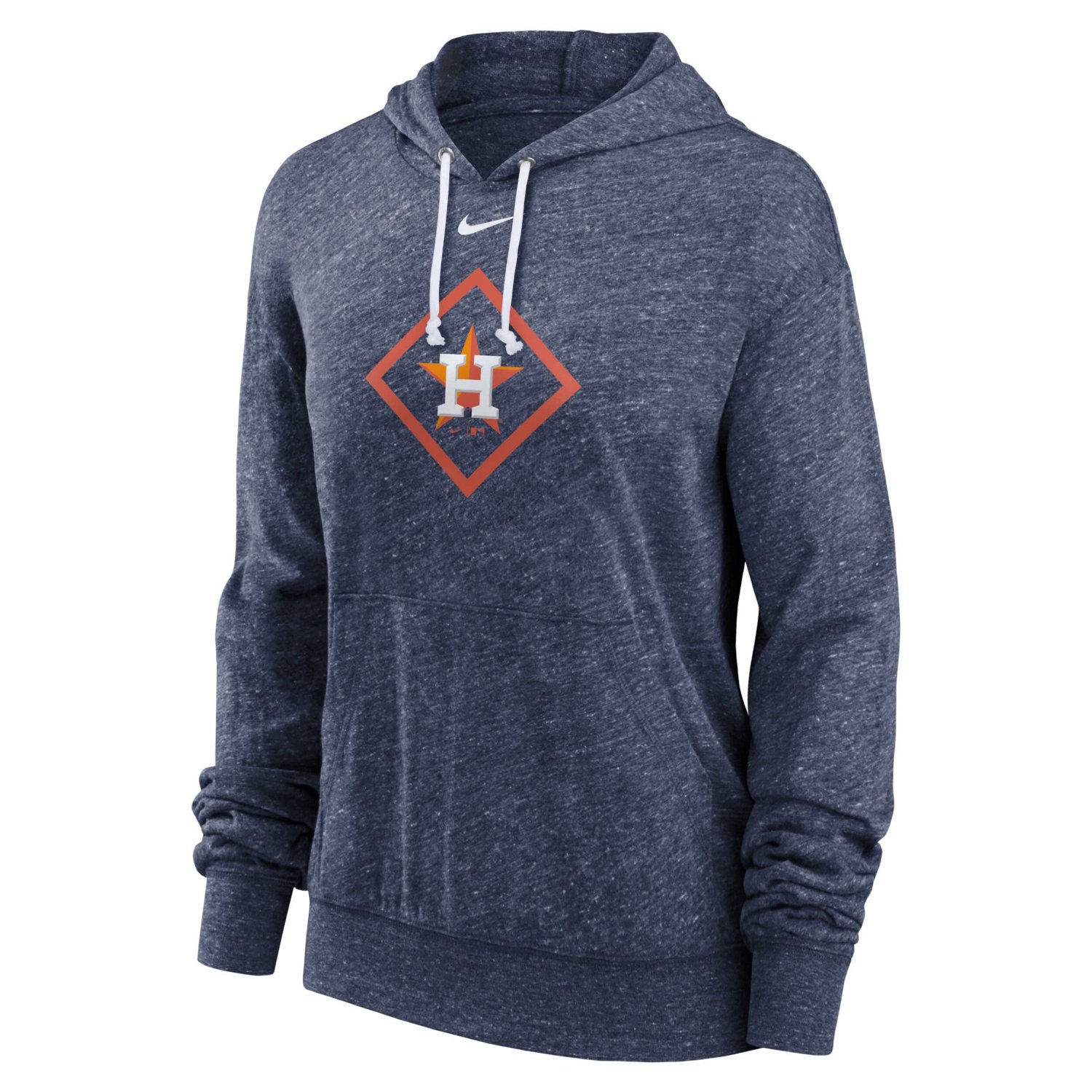 Nike Houston Astros Diamond Icon Gym Vintage Lightweight Hooded Top - view number 2