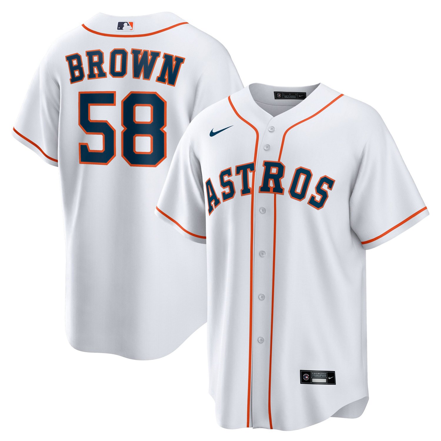 Nike Hunter Houston Astros Home Replica Jersey - view number 1