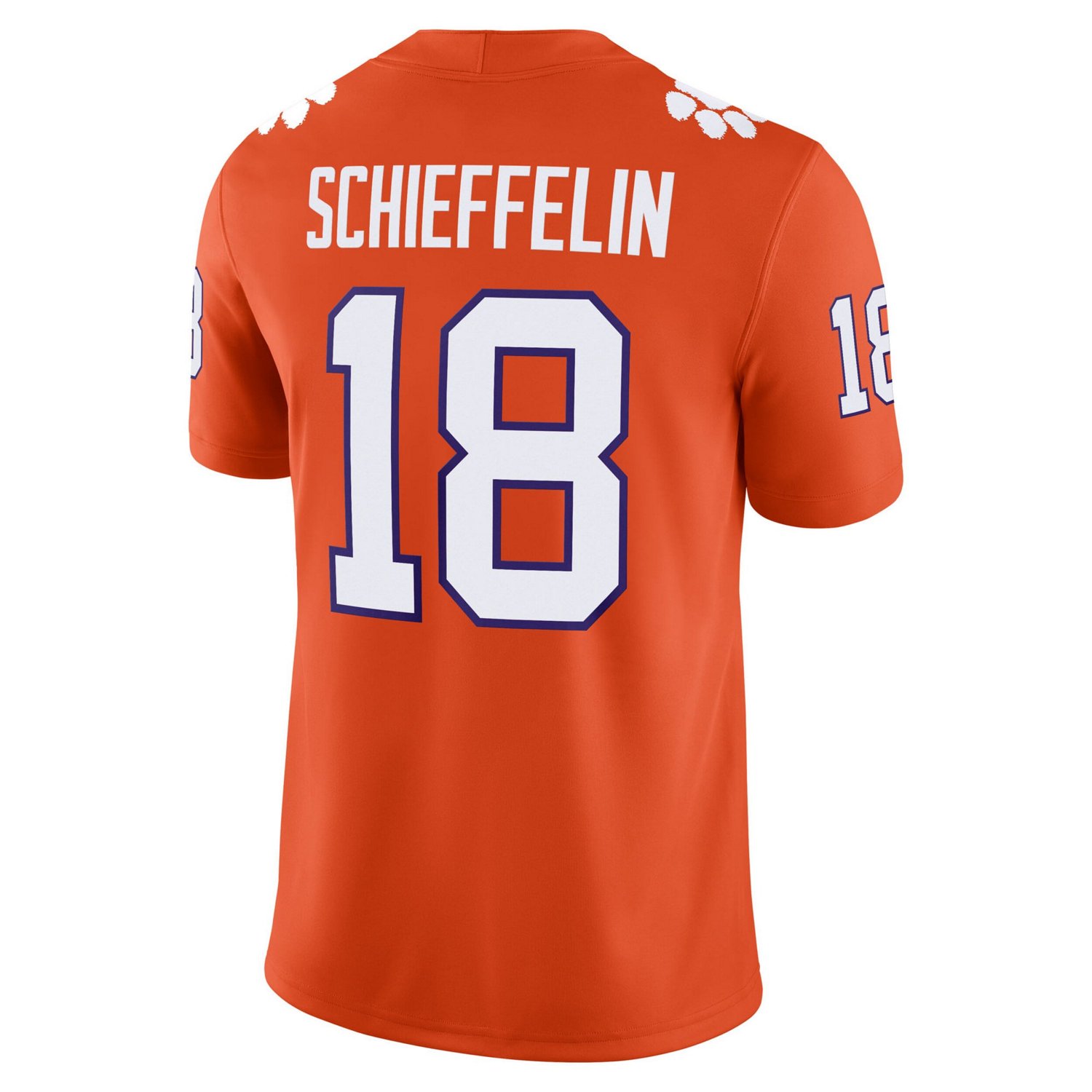 Nike Ian Schieffelin Clemson Tigers NIL Football Game Jersey - view number 3