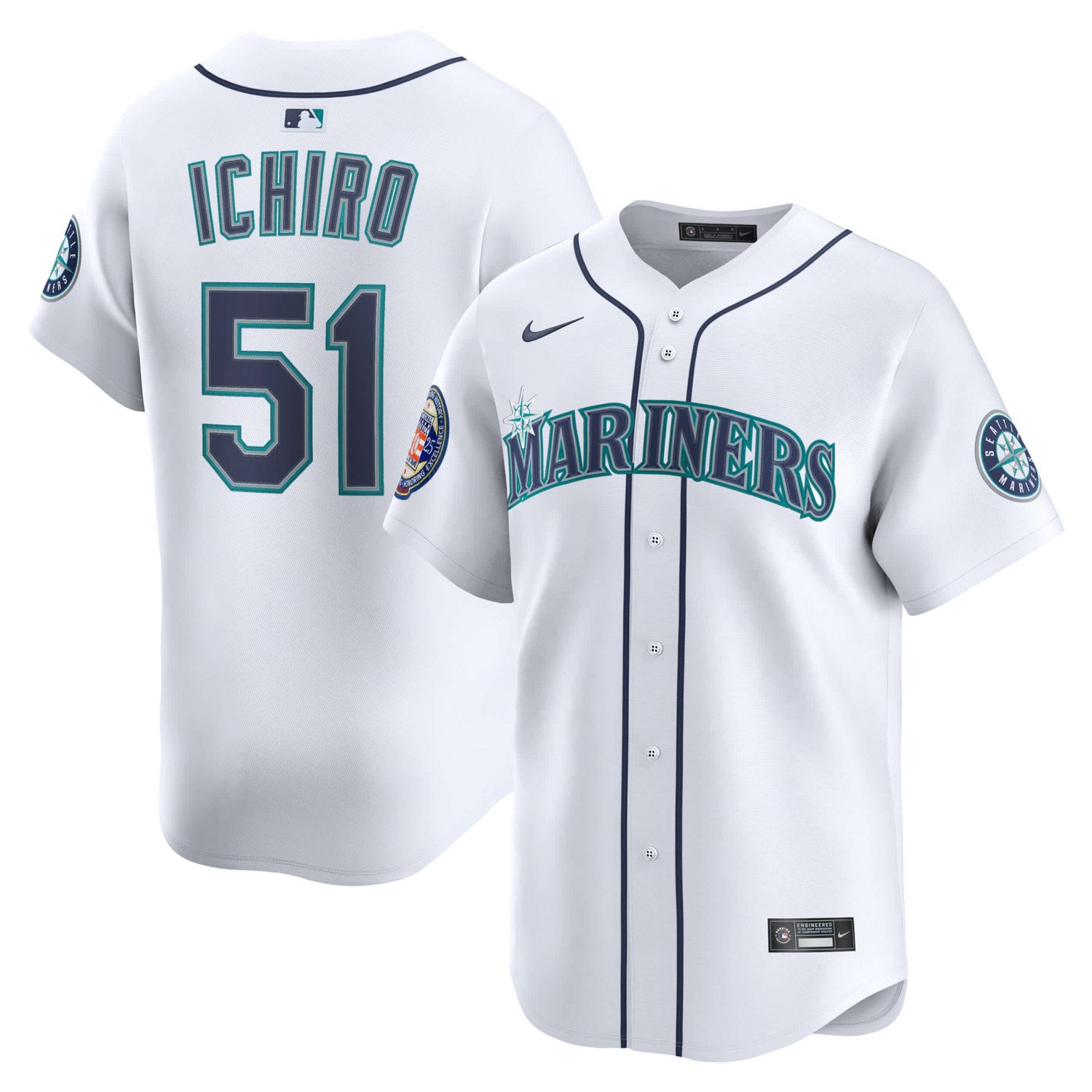 MARINERS ICHIROの背番号51付ユニフォーム Amazon.co.jp: [OUNIY] 鈴木一郎 ユニフォーム シアトル