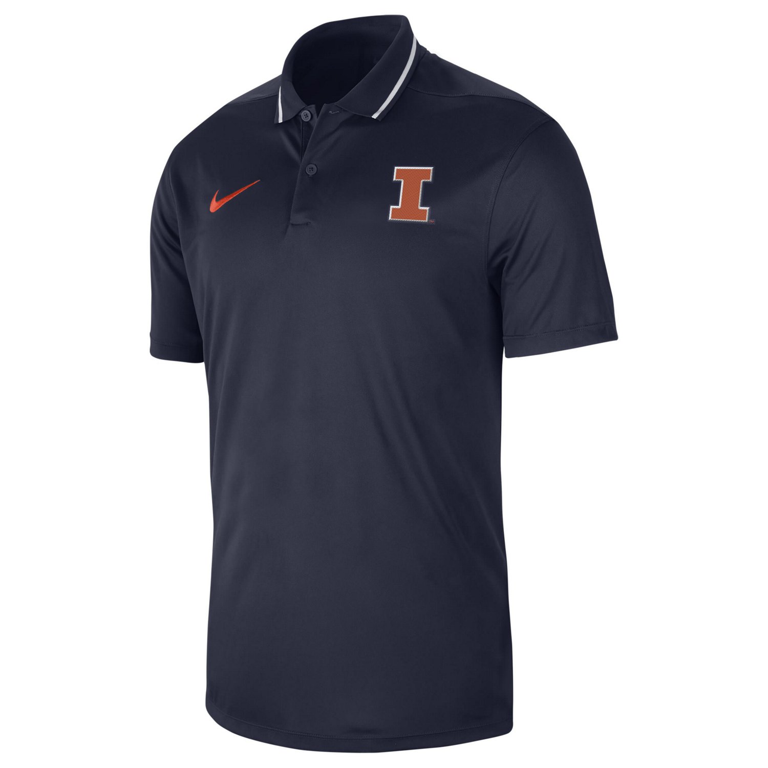 Nike Illinois Fighting Illini 2023 Sideline Coaches Performance Polo - view number 2