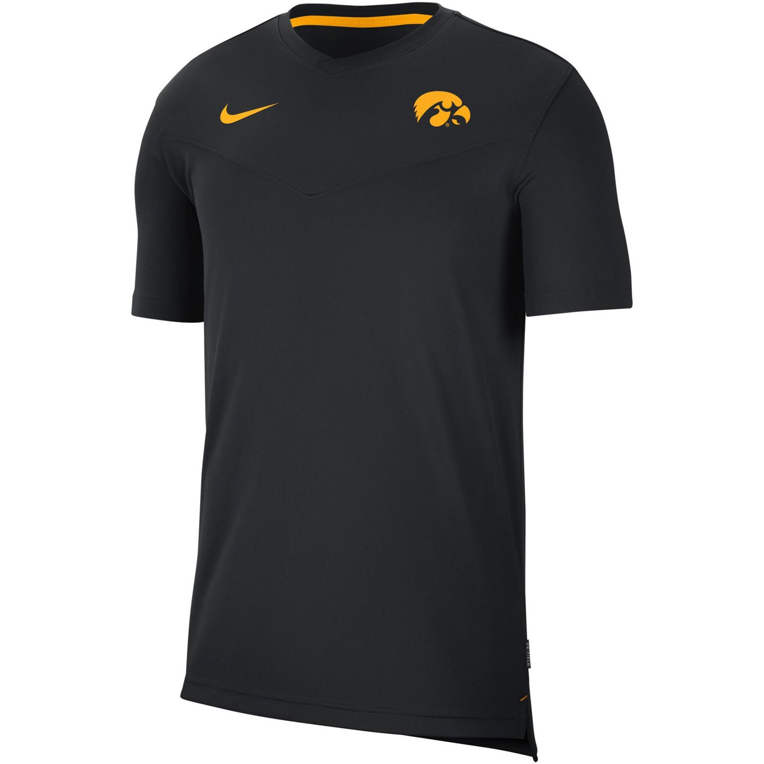 Nike Iowa Hawkeyes 2022 Coaches UV Performance T-Shirt                                                                           - view number 2