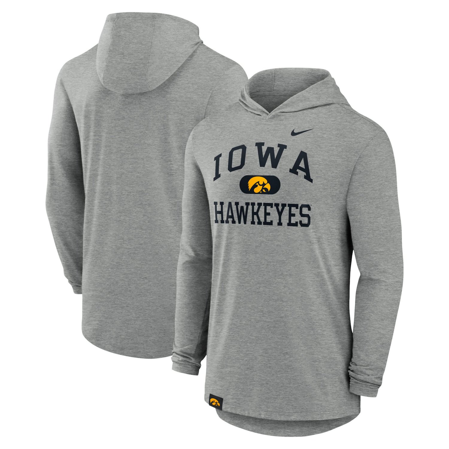 Nike Iowa Hawkeyes Blitz Hoodie Long Sleeve T-Shirt
