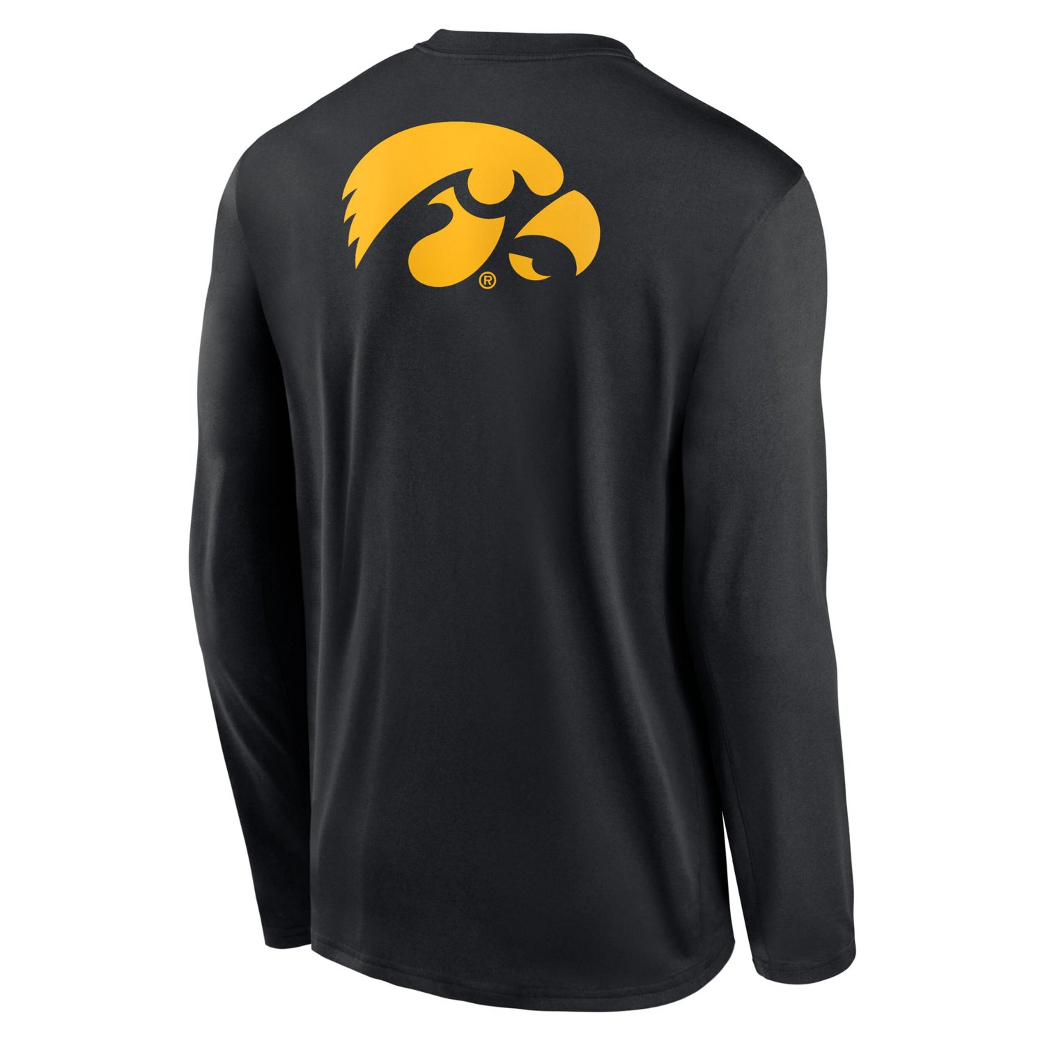 Nike Iowa Hawkeyes Primetime Campus 2-Hit Legend Dri-FIT Long Sleeve T-Shirt - view number 2
