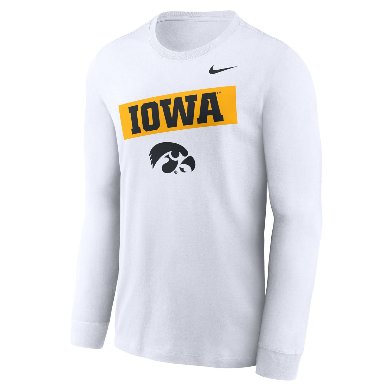 Nike Iowa Hawkeyes Two-Hit Classic Location Long Sleeve T-Shirt - view number 2