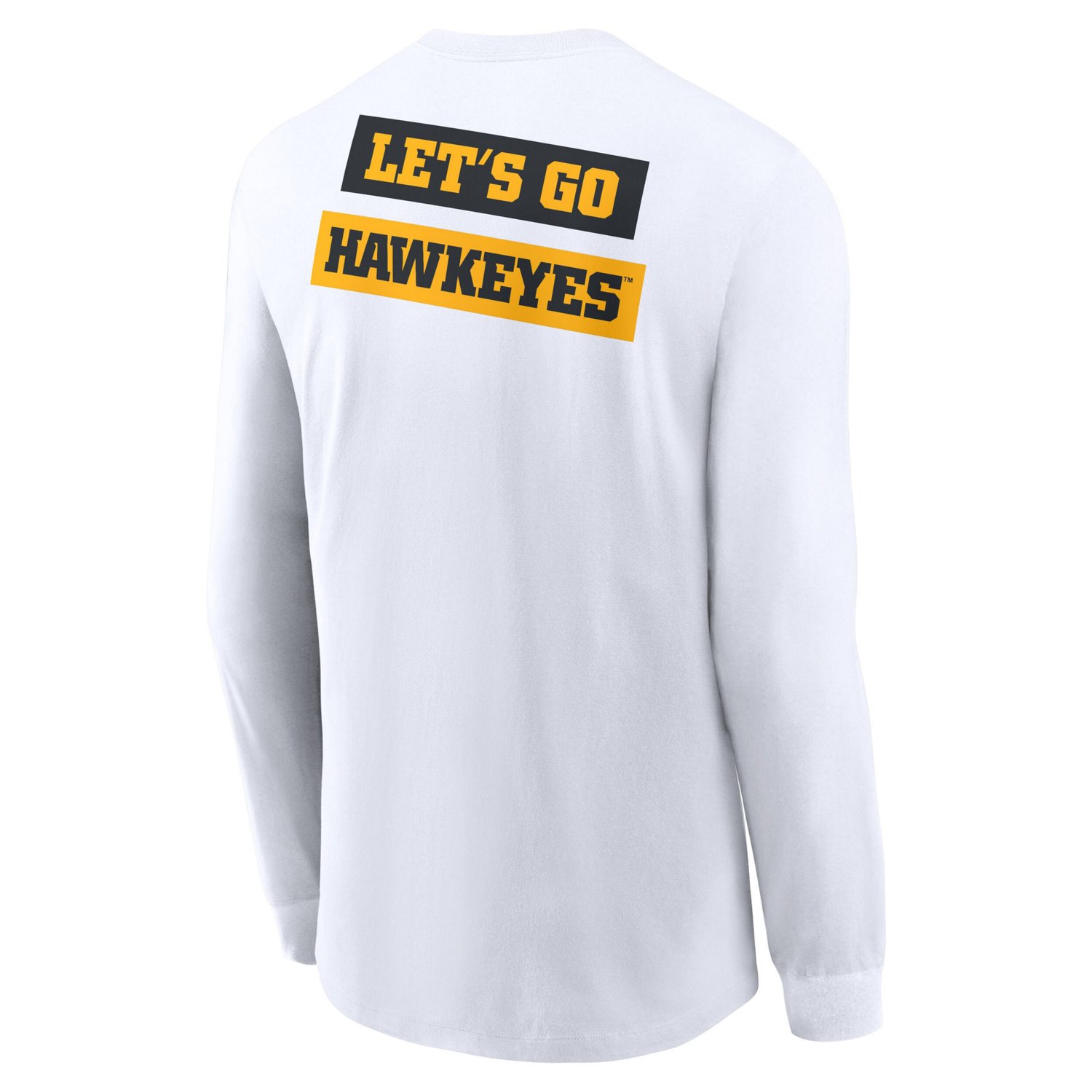 Nike Iowa Hawkeyes Two-Hit Classic Location Long Sleeve T-Shirt - view number 3