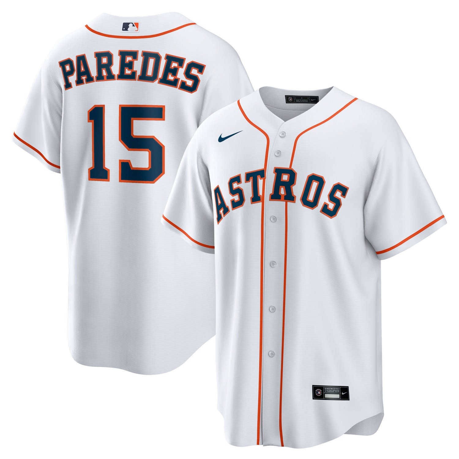 Nike Isaac Paredes Houston Astros Home Replica Jersey - view number 1