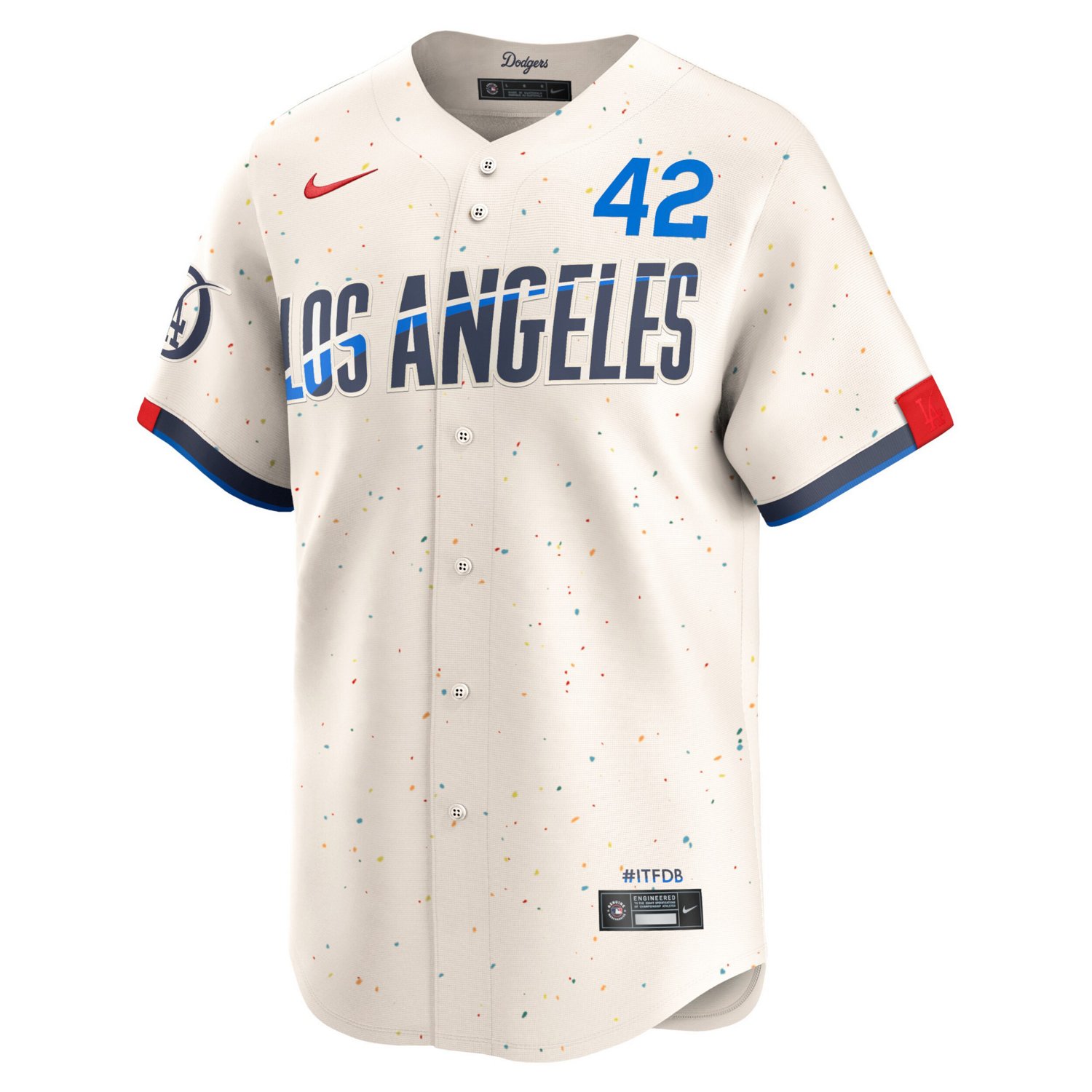 Nike Jackie Robinson Los Angeles Dodgers 2024 City Connect Limited Player Jersey                                                 - view number 2