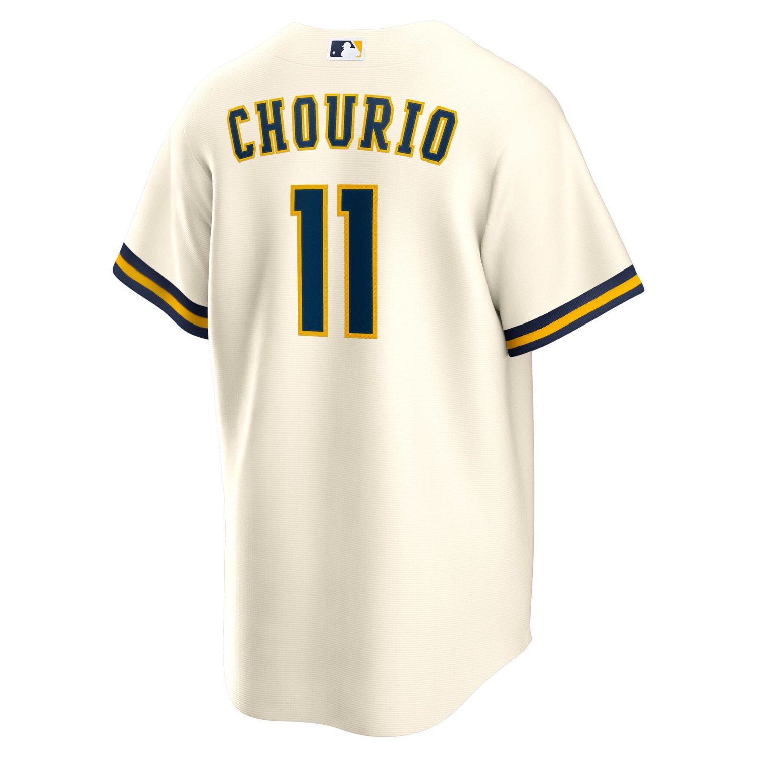 Nike Jackson Chourio Milwaukee Brewers Home Replica Jersey - view number 3