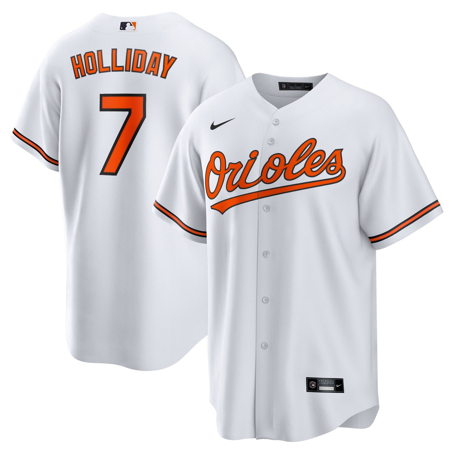 Nike Jackson Holliday Baltimore Orioles Home Replica Player Jersey                                                               - view number 1