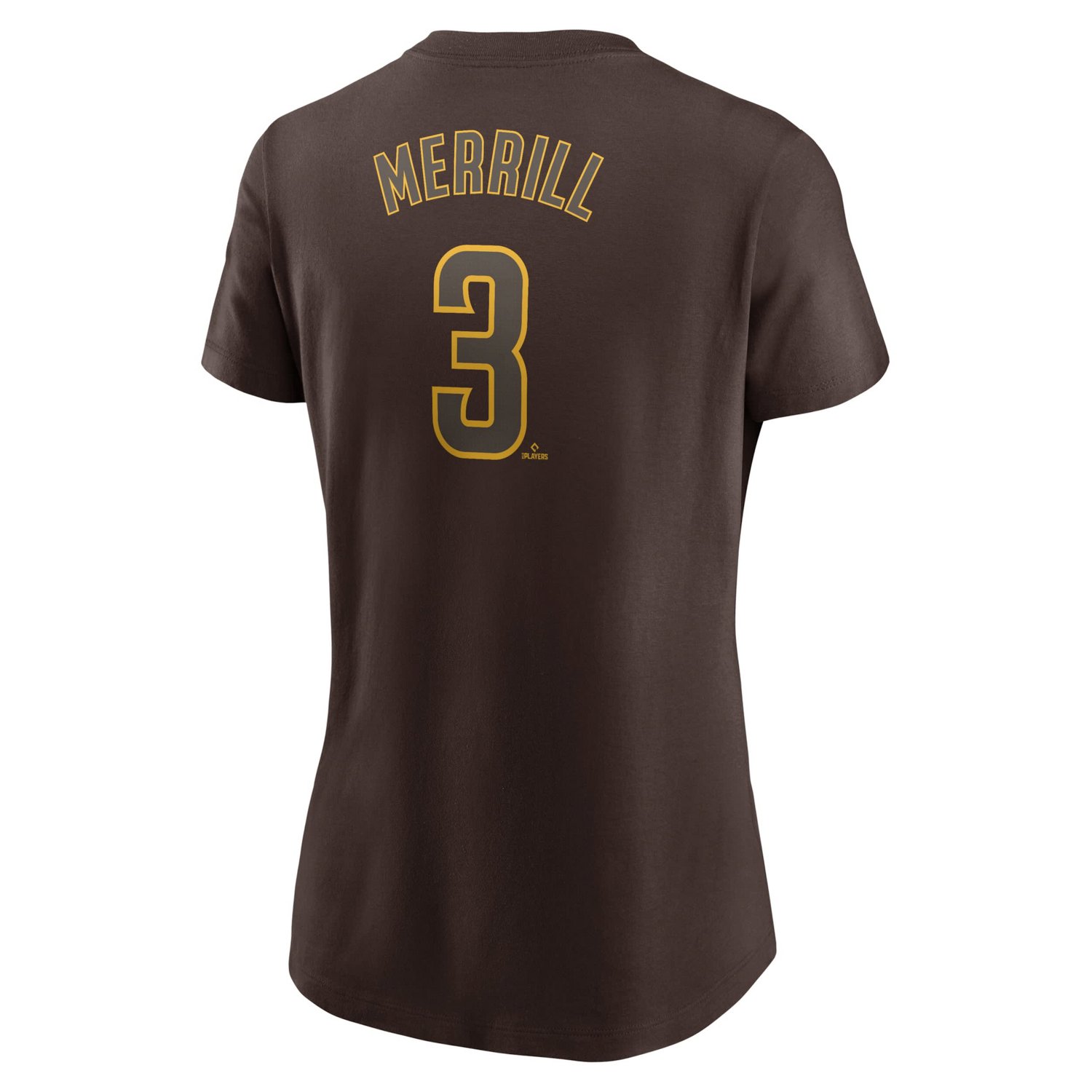 Nike Jackson Merrill San Diego Padres Fuse Name  Number T-Shirt - view number 3
