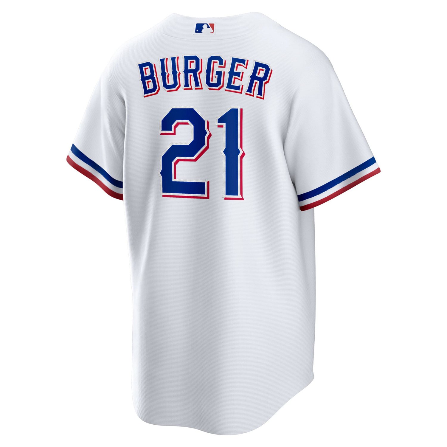 Nike Jake Burger Texas Rangers Home Replica Jersey