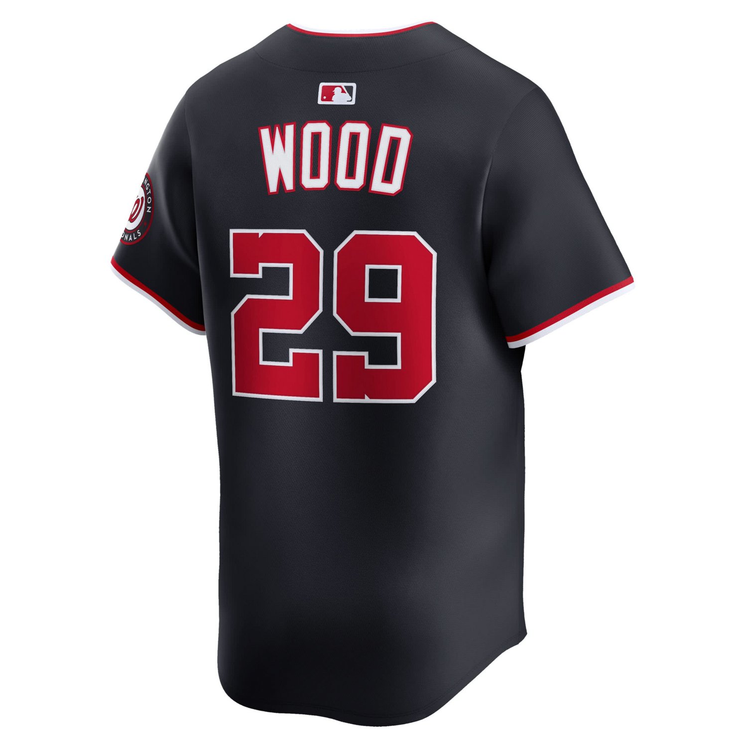 Nike James Wood Washington Nationals Alternate Limited Player Jersey - view number 3