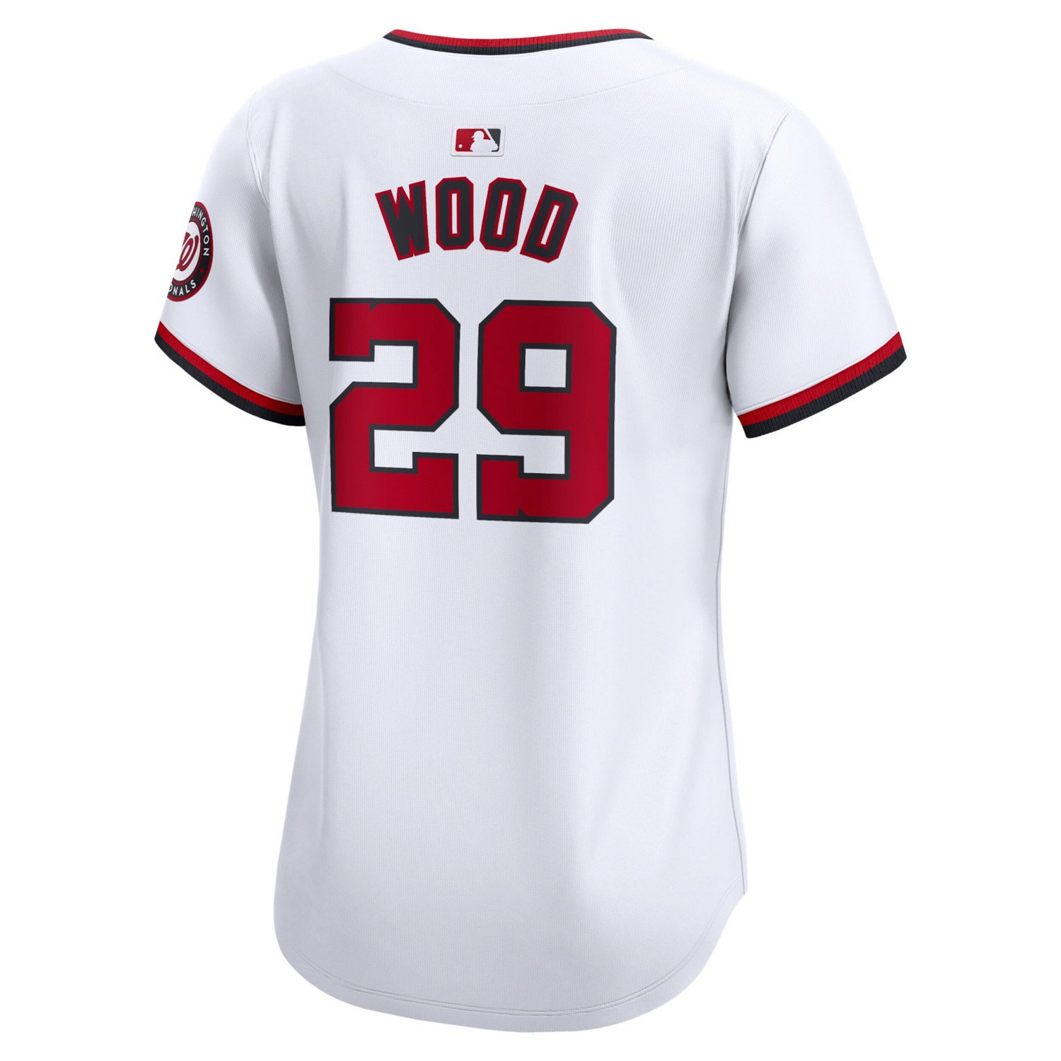 Nike James Wood Washington Nationals Home Limited Player Jersey - view number 3